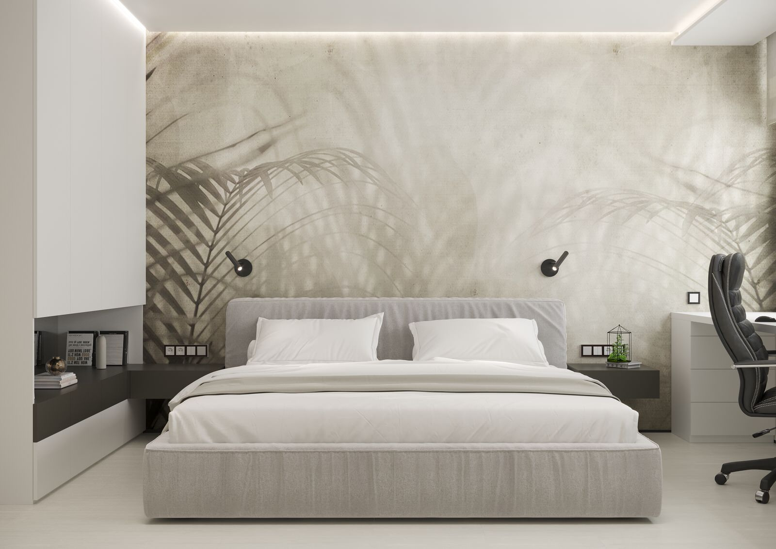 Interior design of an apartment with a children's room