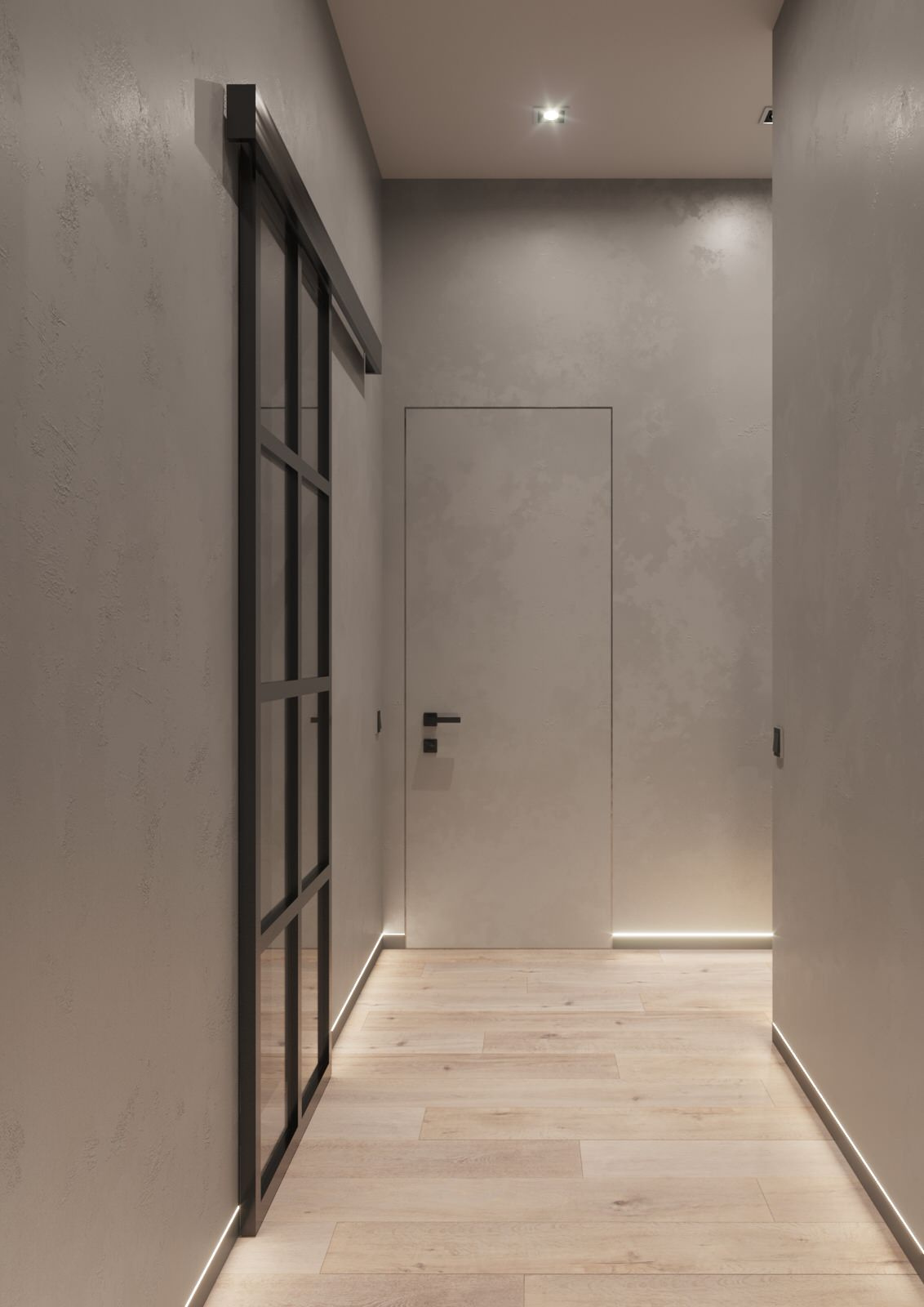 Interior design of an apartment