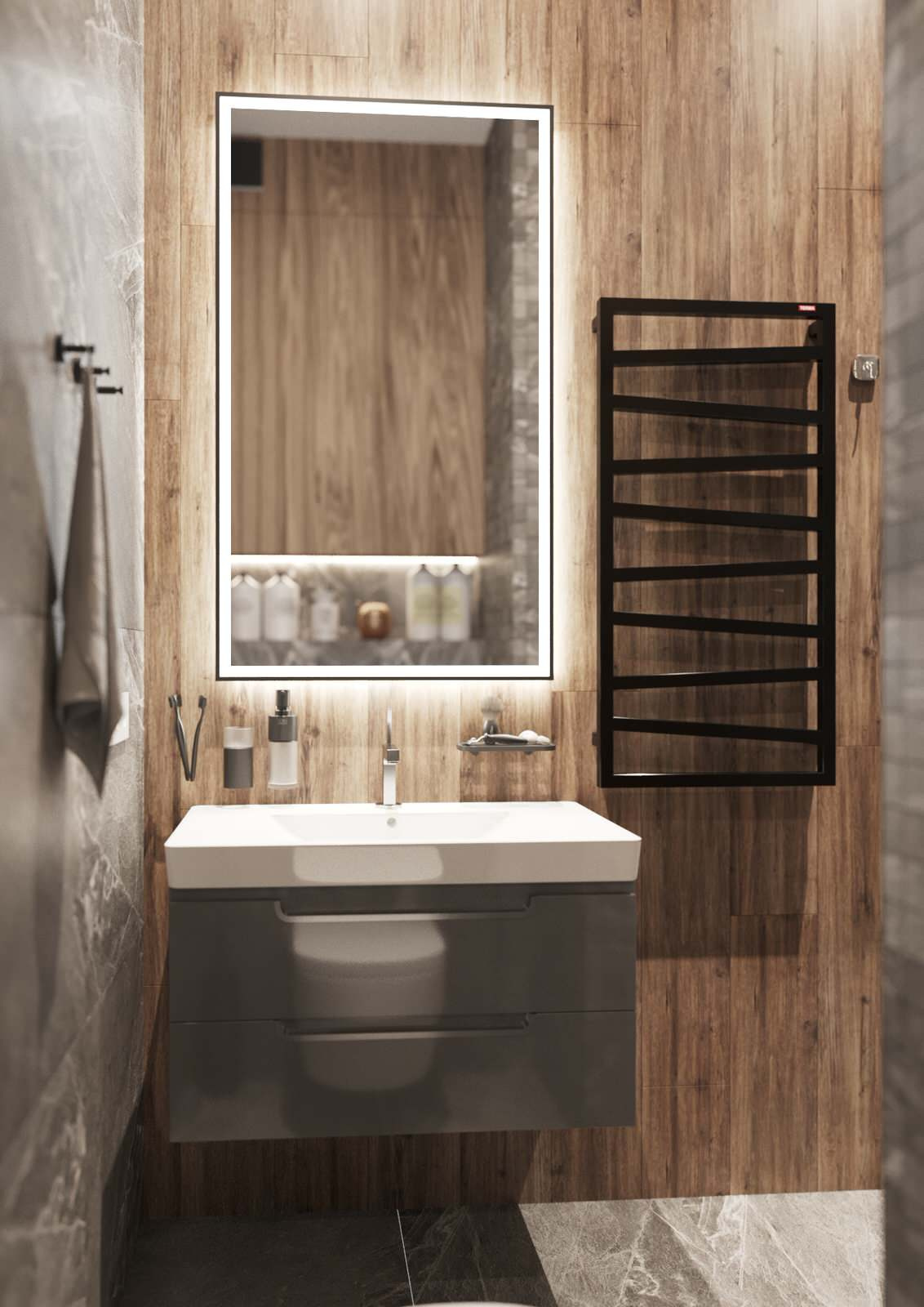 Interior design of an apartment