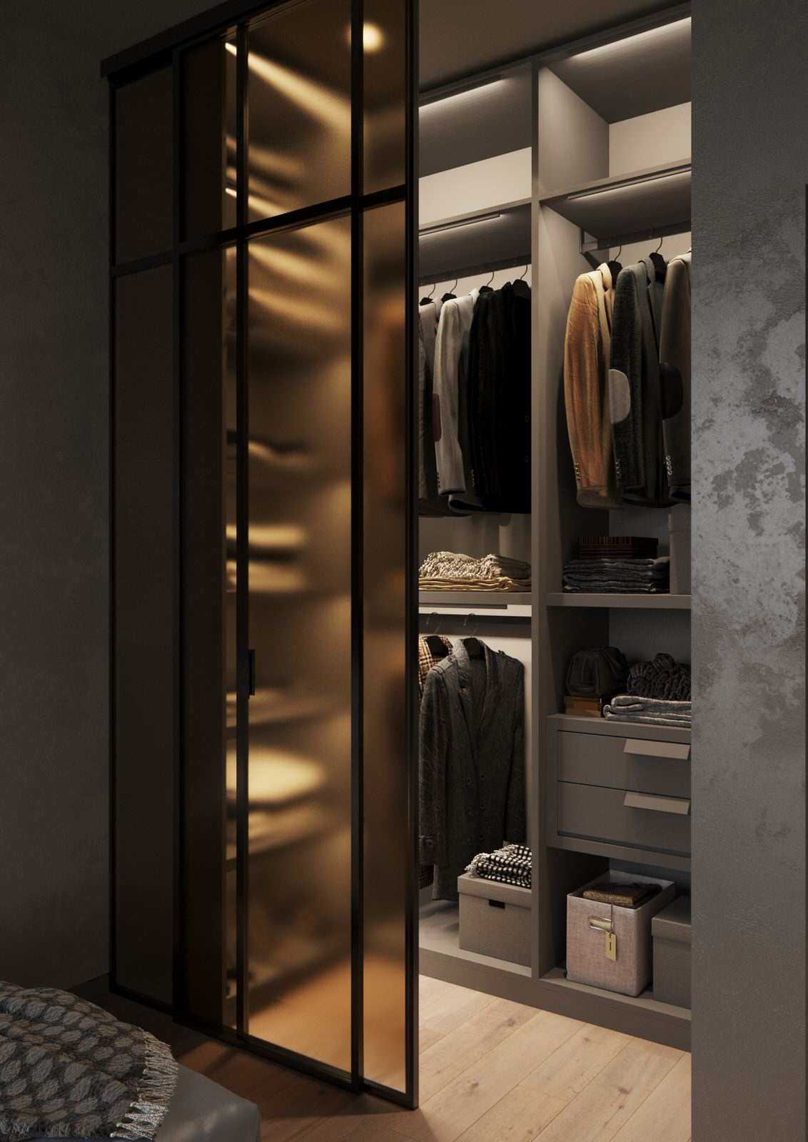 Interior design of an apartment