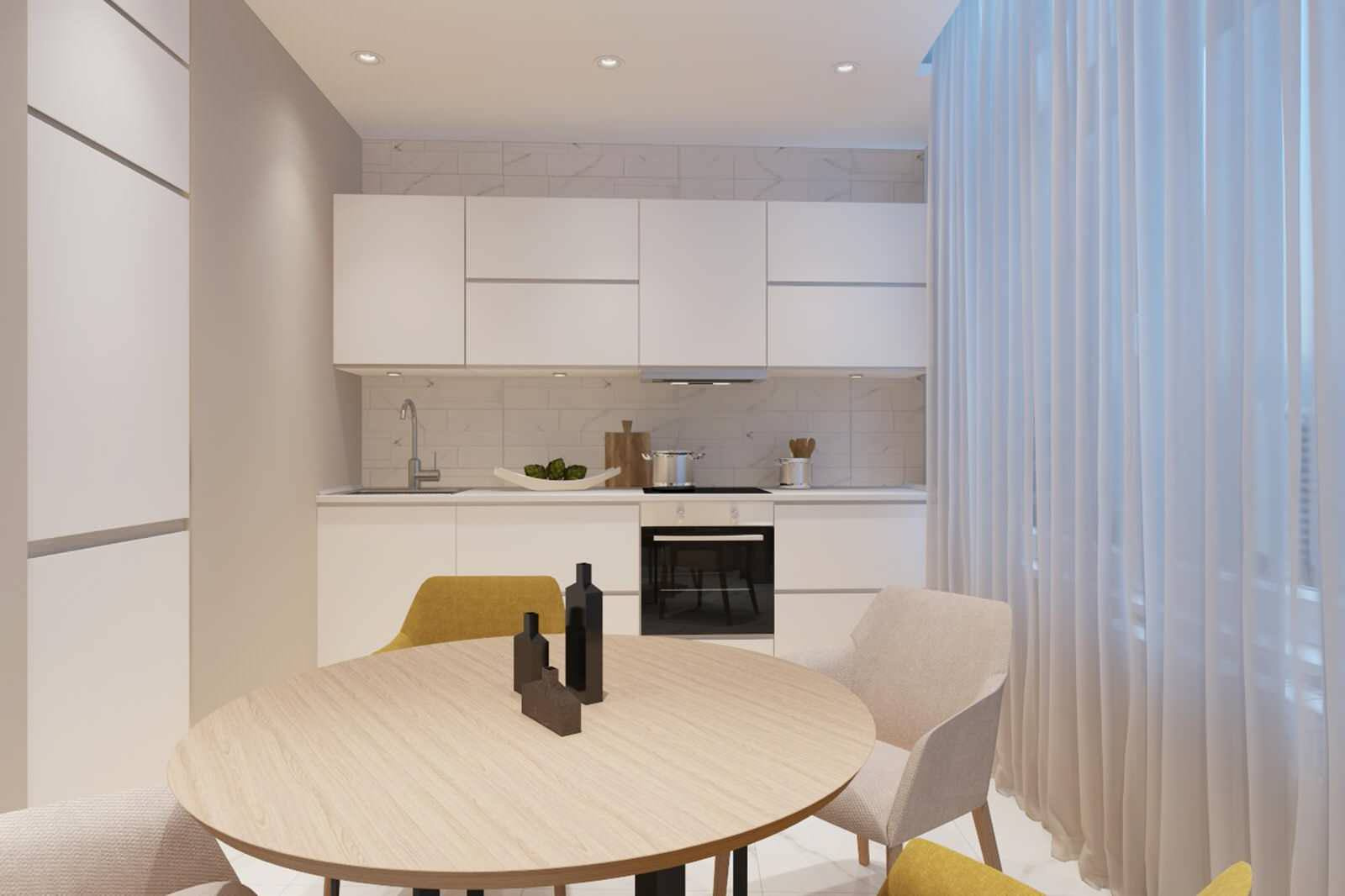 Interior design of an apartment in Odessa