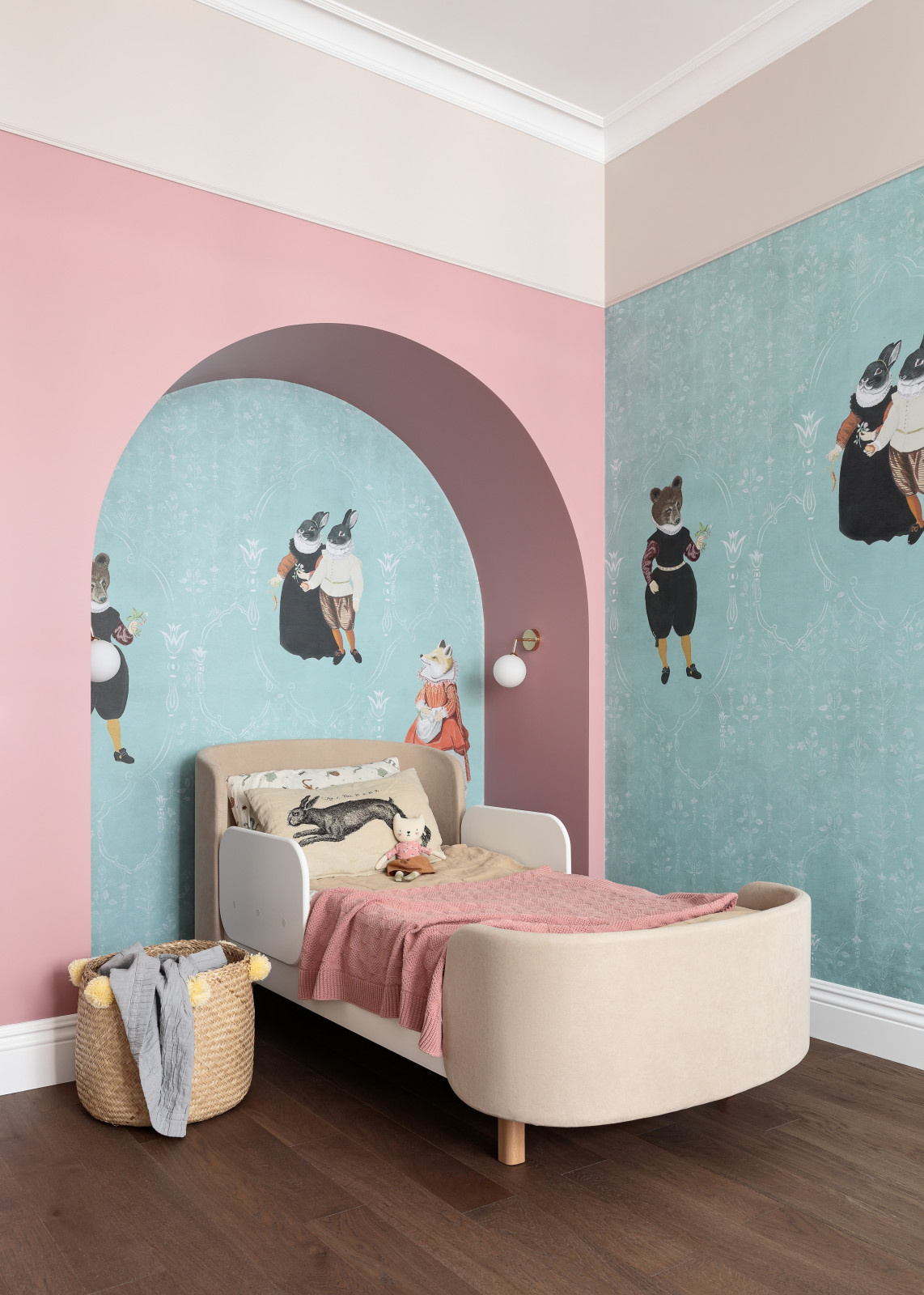 Colorful apartment with children's room