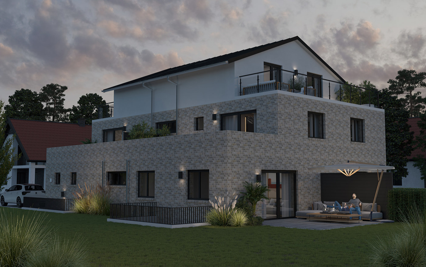 Wohnhaus für mehrere Familien