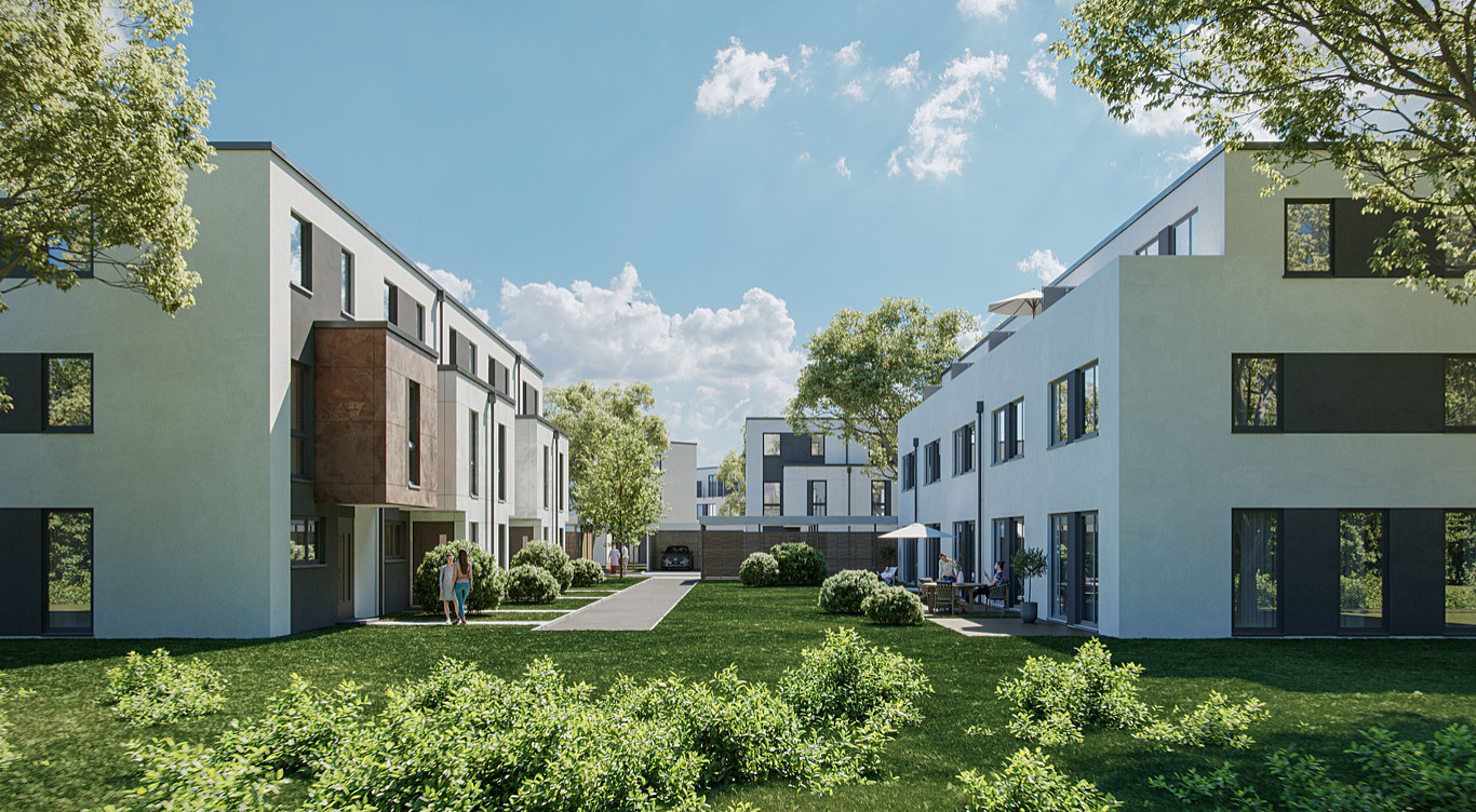 Neubau eines Wohngebietes