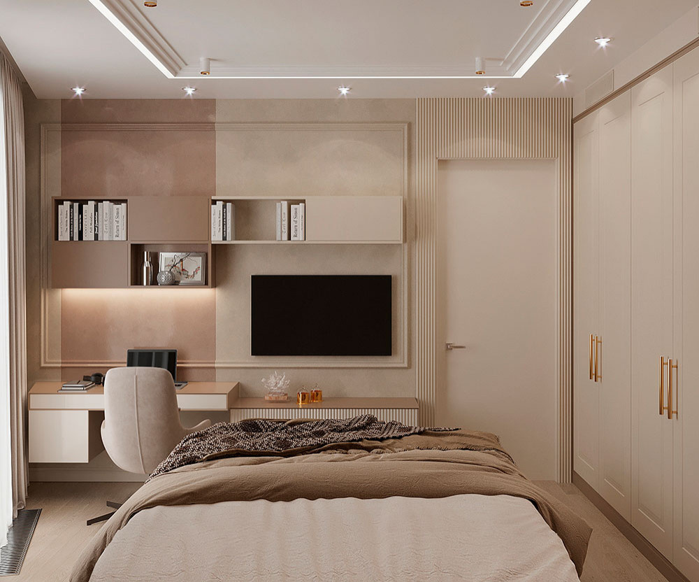 ДИЗАЙН ИНТЕРЬЕРА КВАРТИРЫ В ЖК WELLTON PARK (ВЕЛТОН ПАРК), 59 КВ.М.