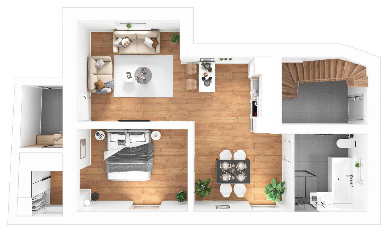 3D-Grundriss