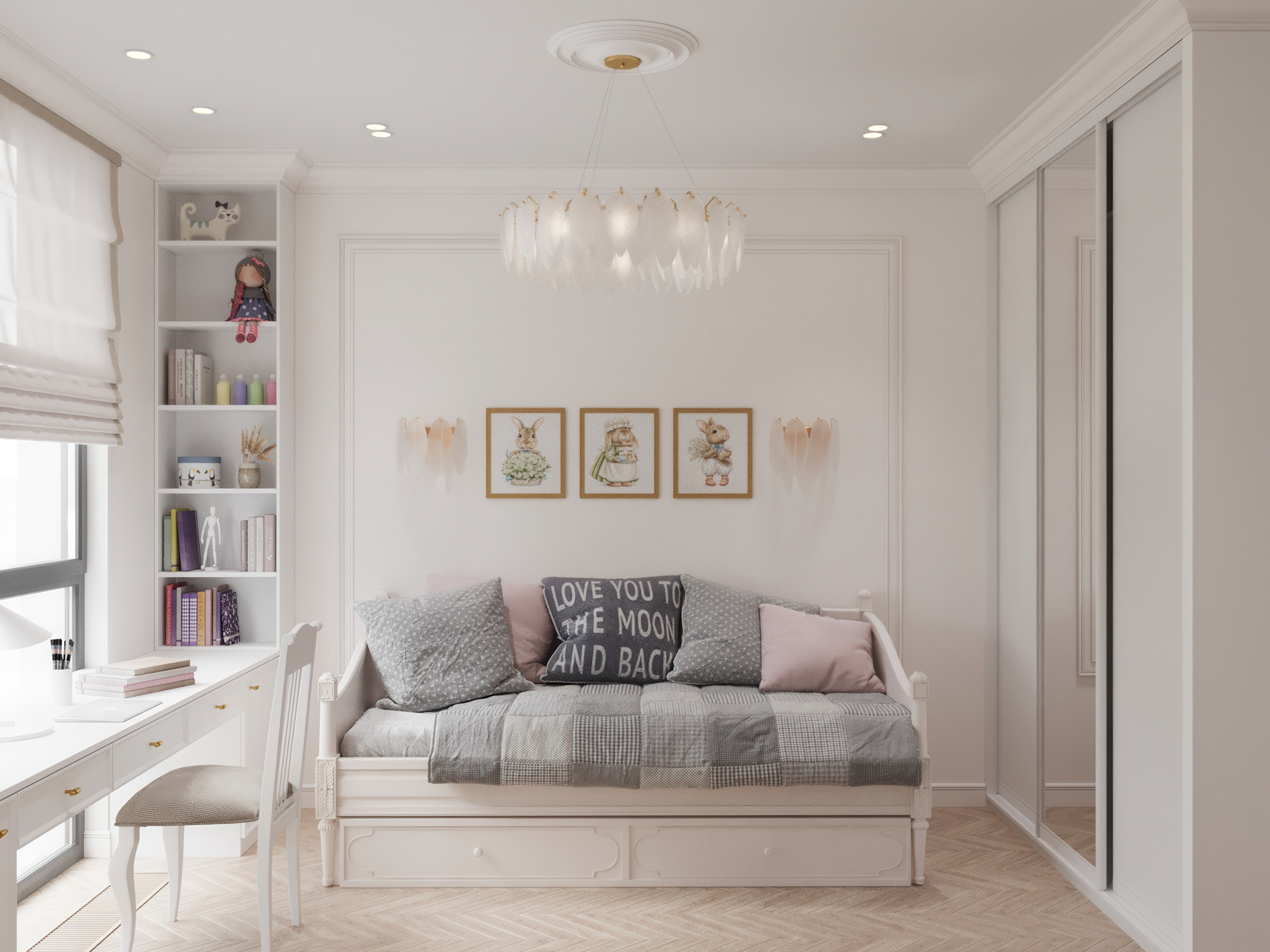 "Белым бело"_ЖК "Резиденция Сколково"_88м2