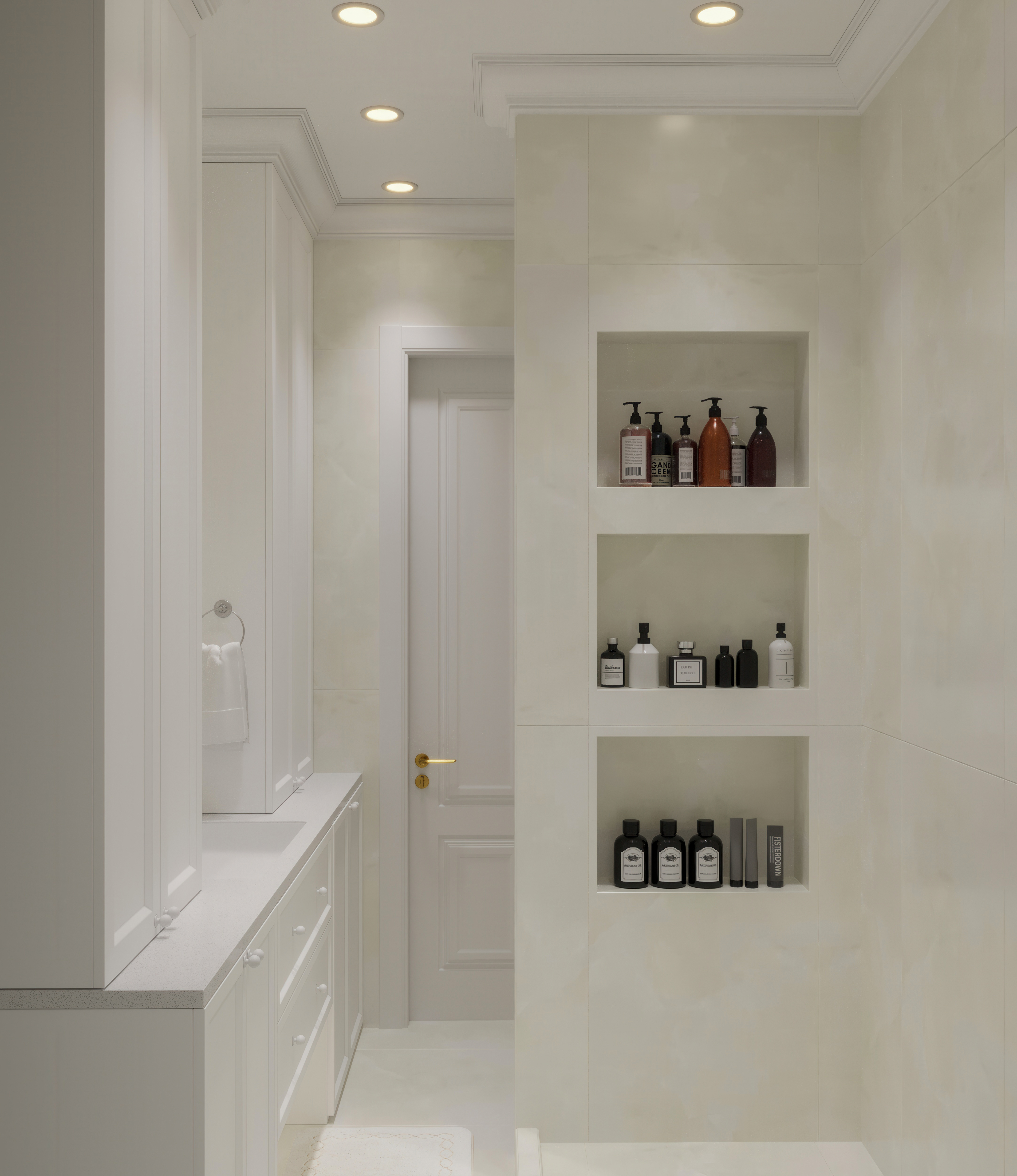 "Белым бело"_ЖК "Резиденция Сколково"_88м2