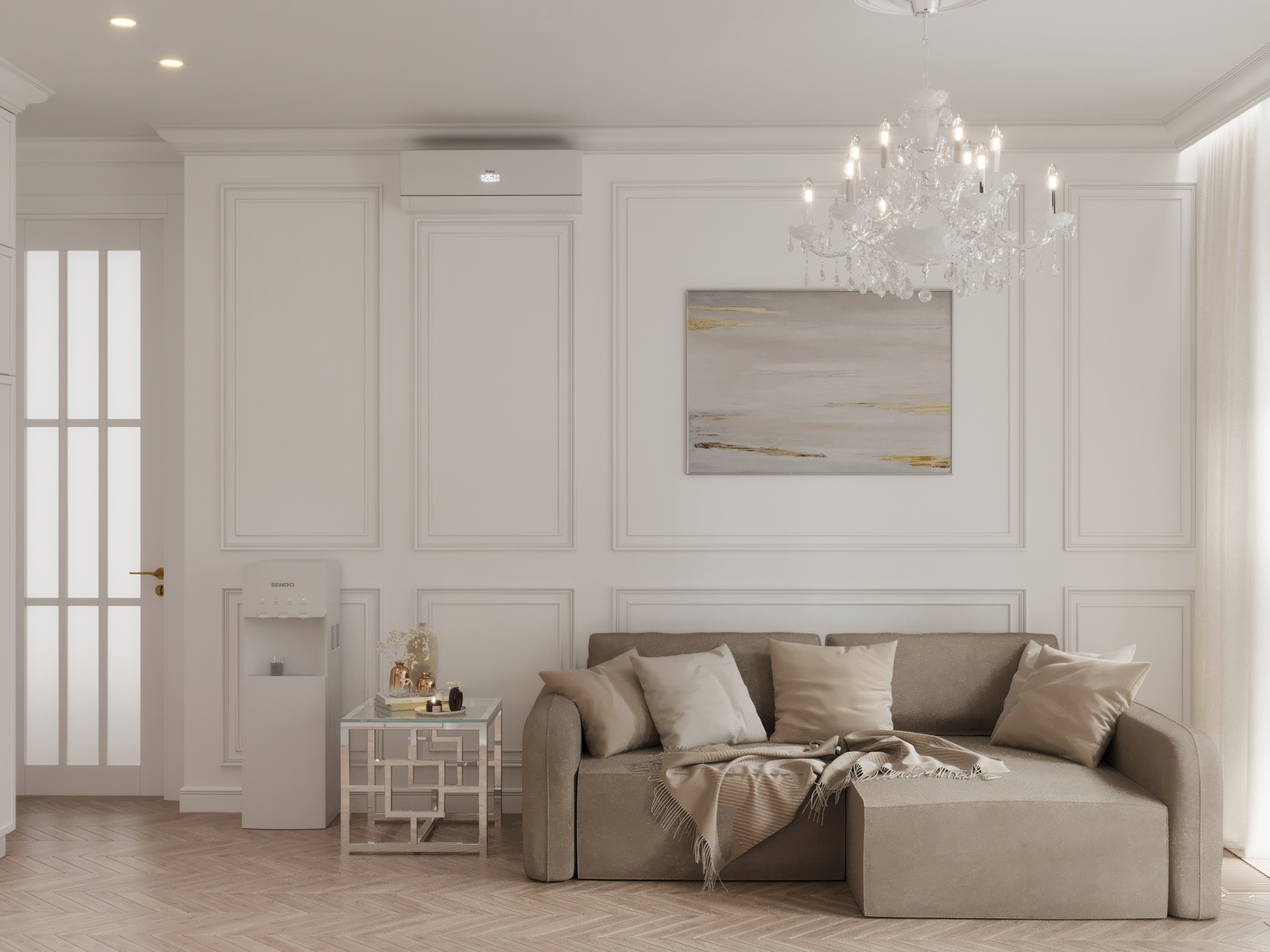 "Белым бело"_ЖК "Резиденция Сколково"_88м2