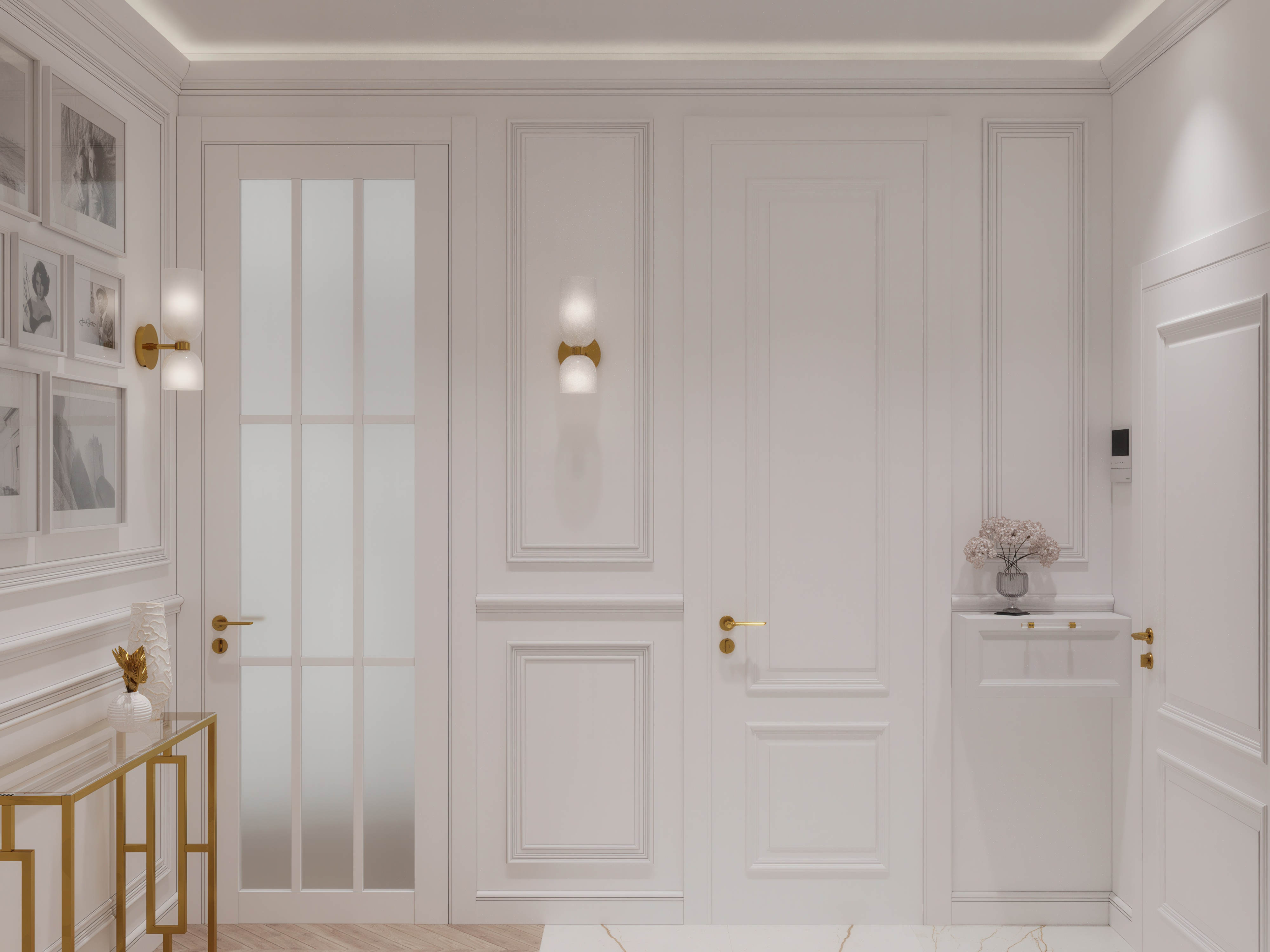 "Белым бело"_ЖК "Резиденция Сколково"_88м2