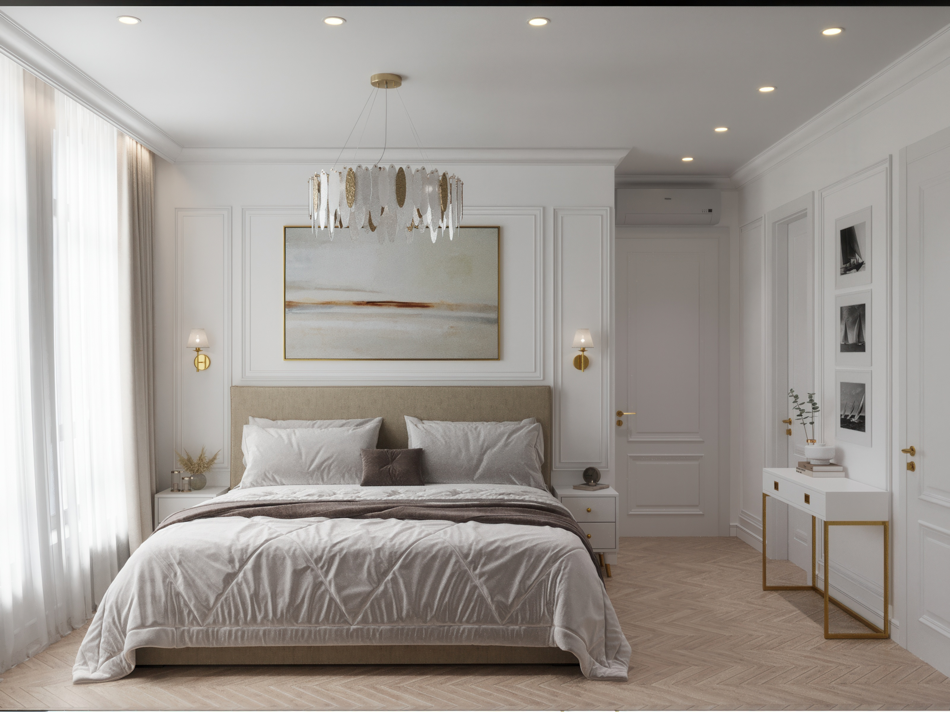 "Белым бело"_ЖК "Резиденция Сколково"_88м2