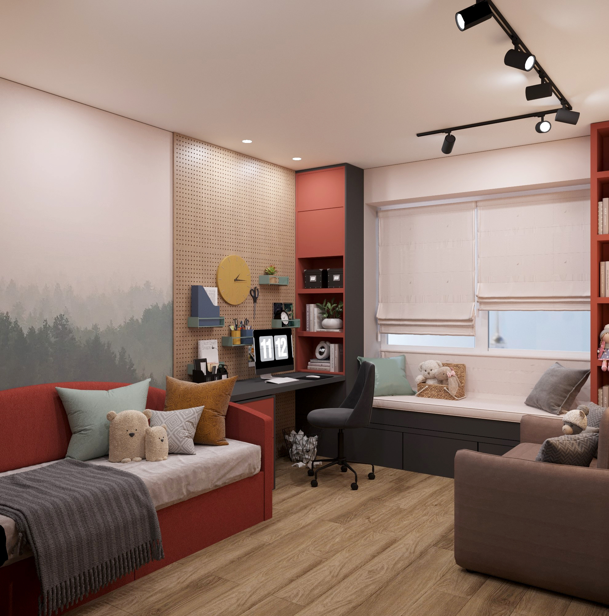 "Любителям кулуарного уюта"_ЖК "Люблинский парк"_58м2