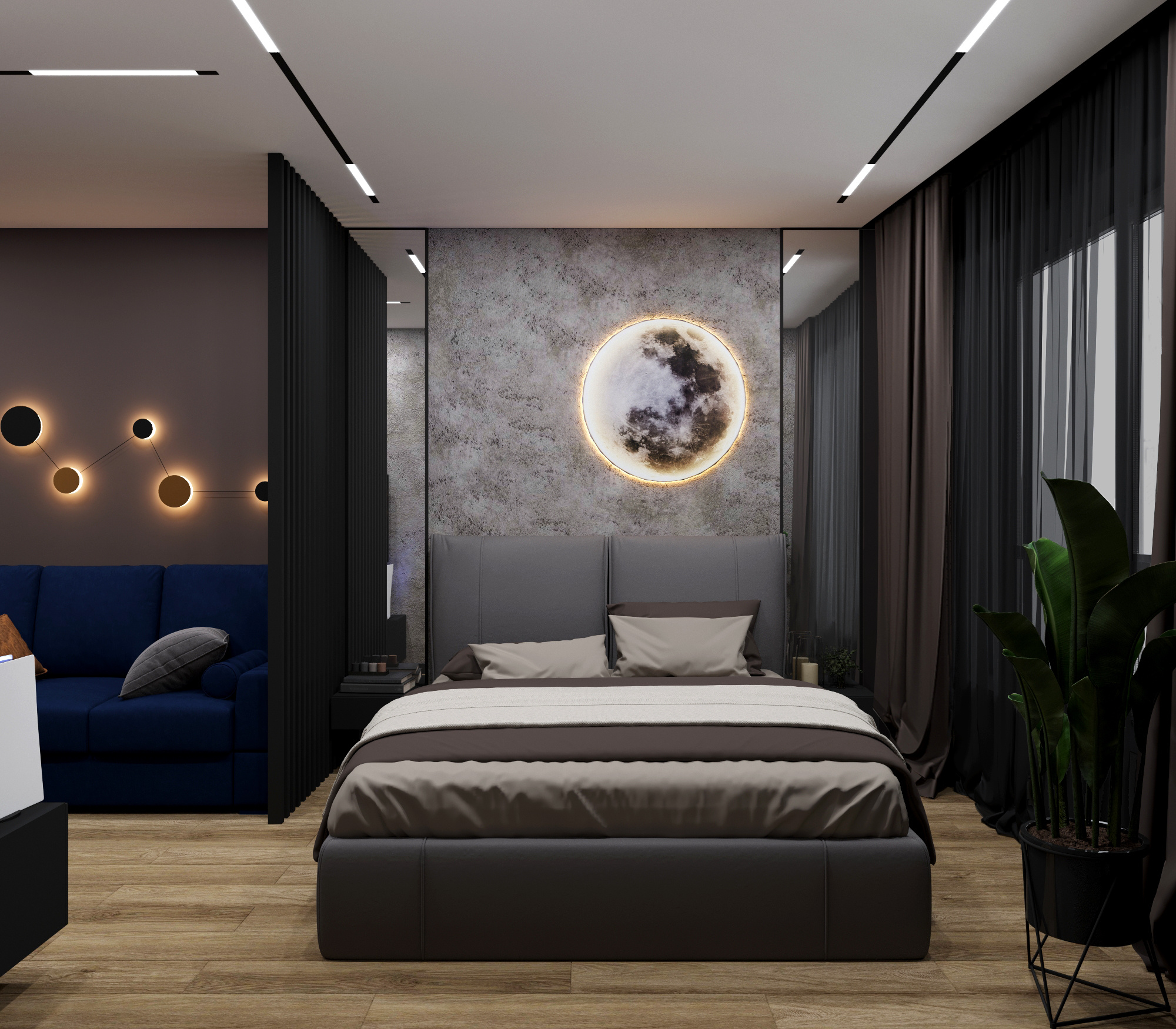 "Любителям кулуарного уюта"_ЖК "Люблинский парк"_58м2