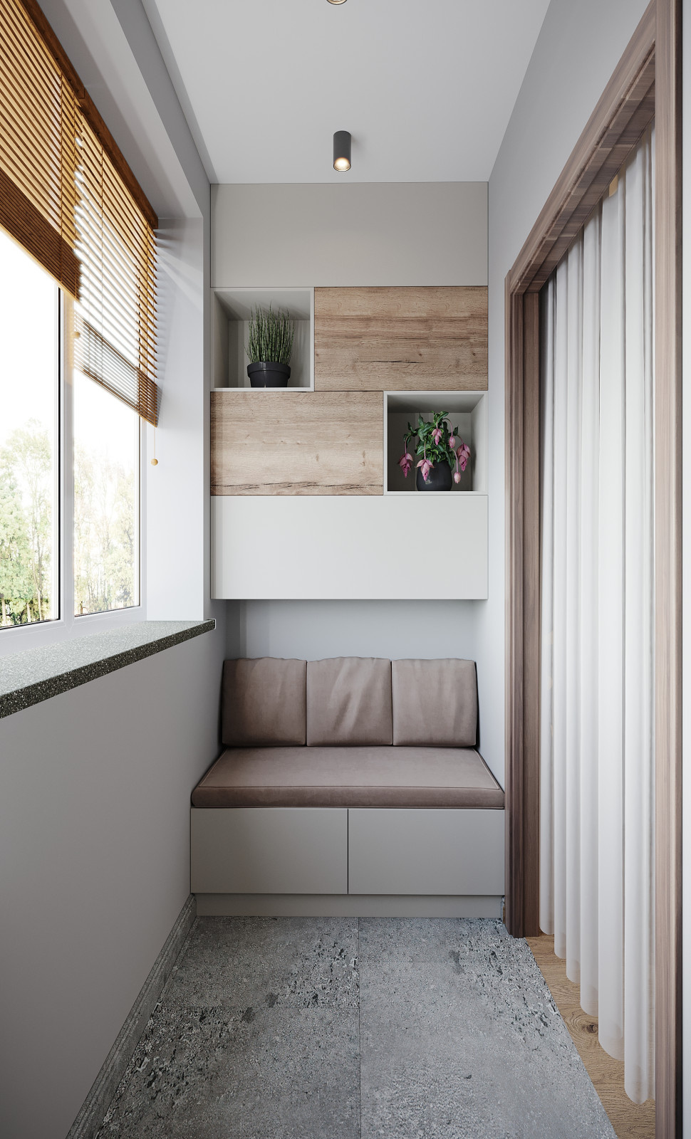ЖК Сиреневый парк, 3 комнаты, 59 м²