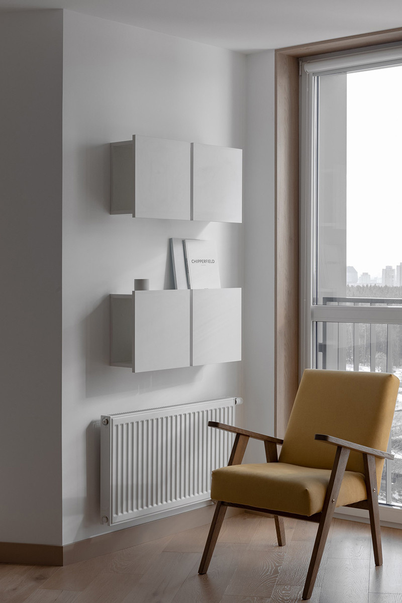 Diagonal apartment