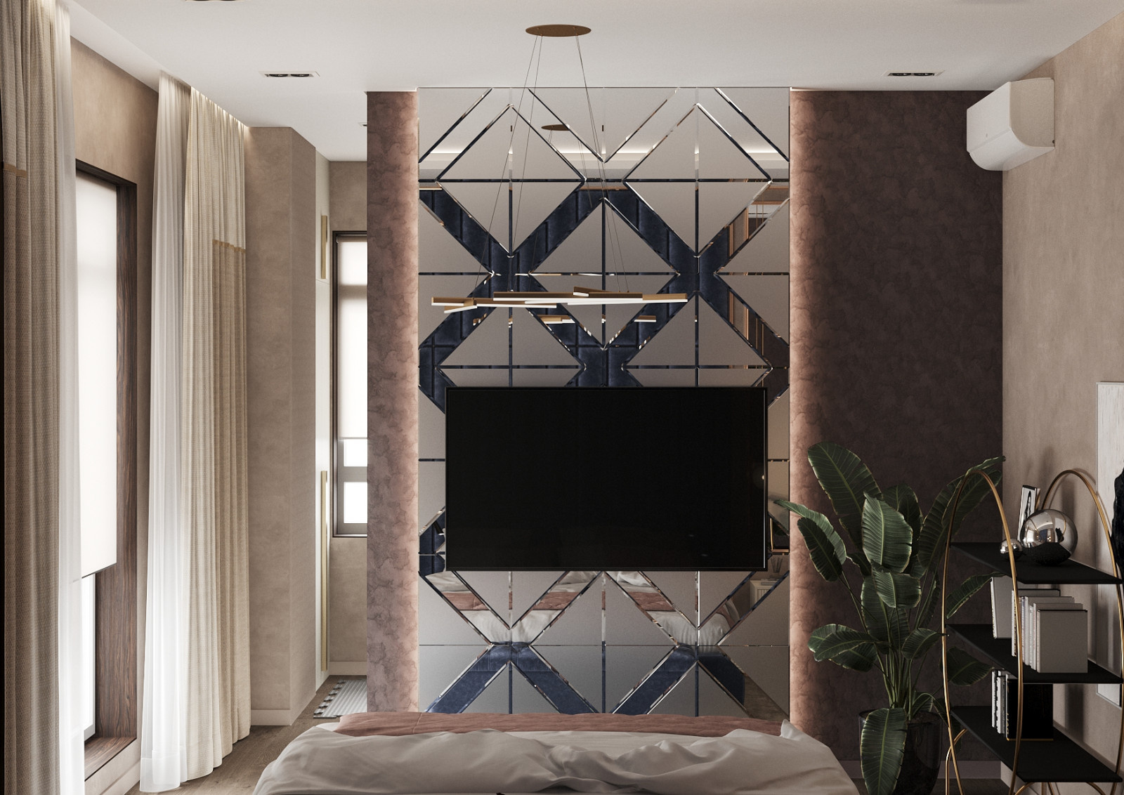Residential complex Aquamarine, area with a terrace of 147.9 sq. m.