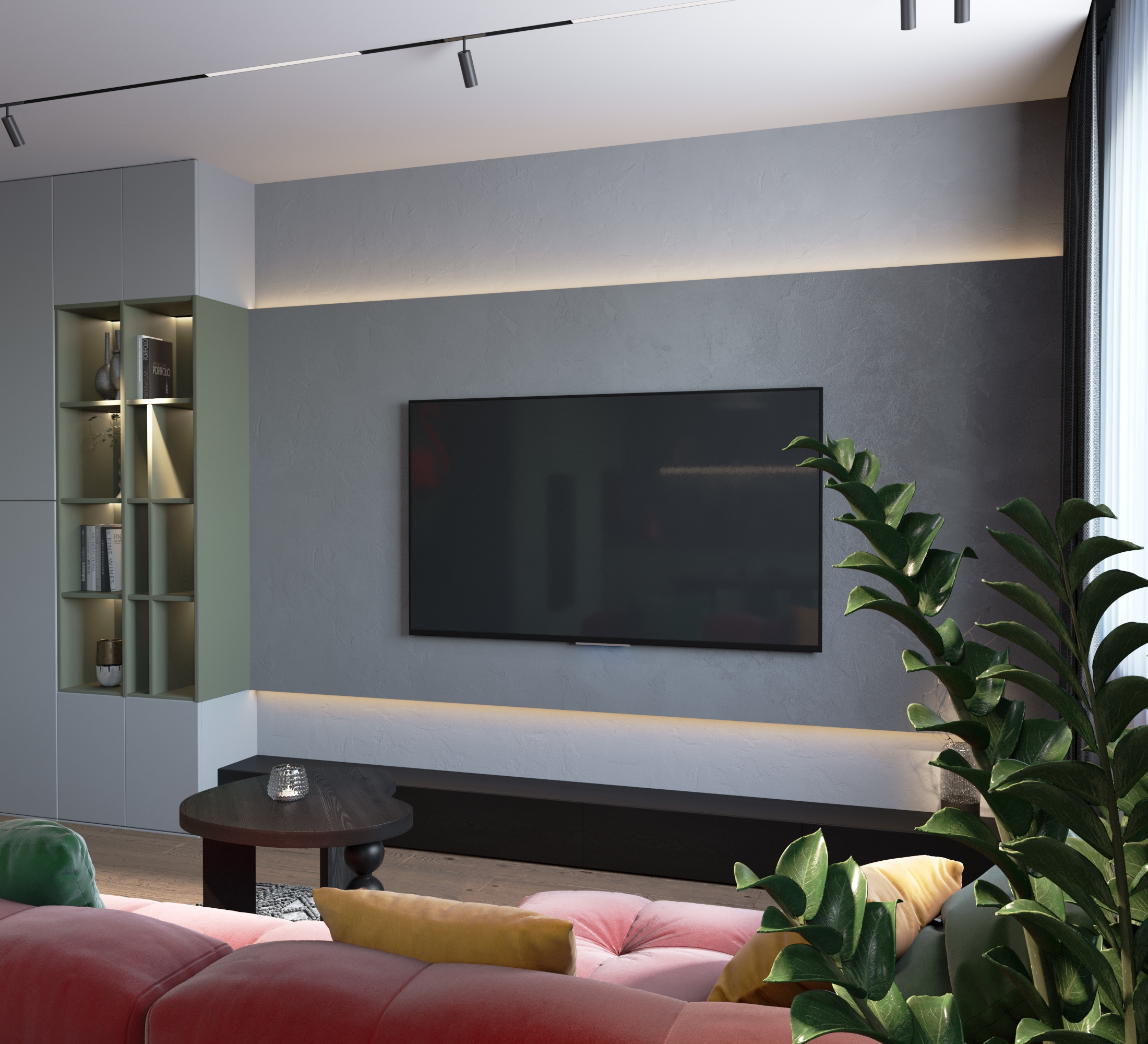 Проект  квартиры-студии