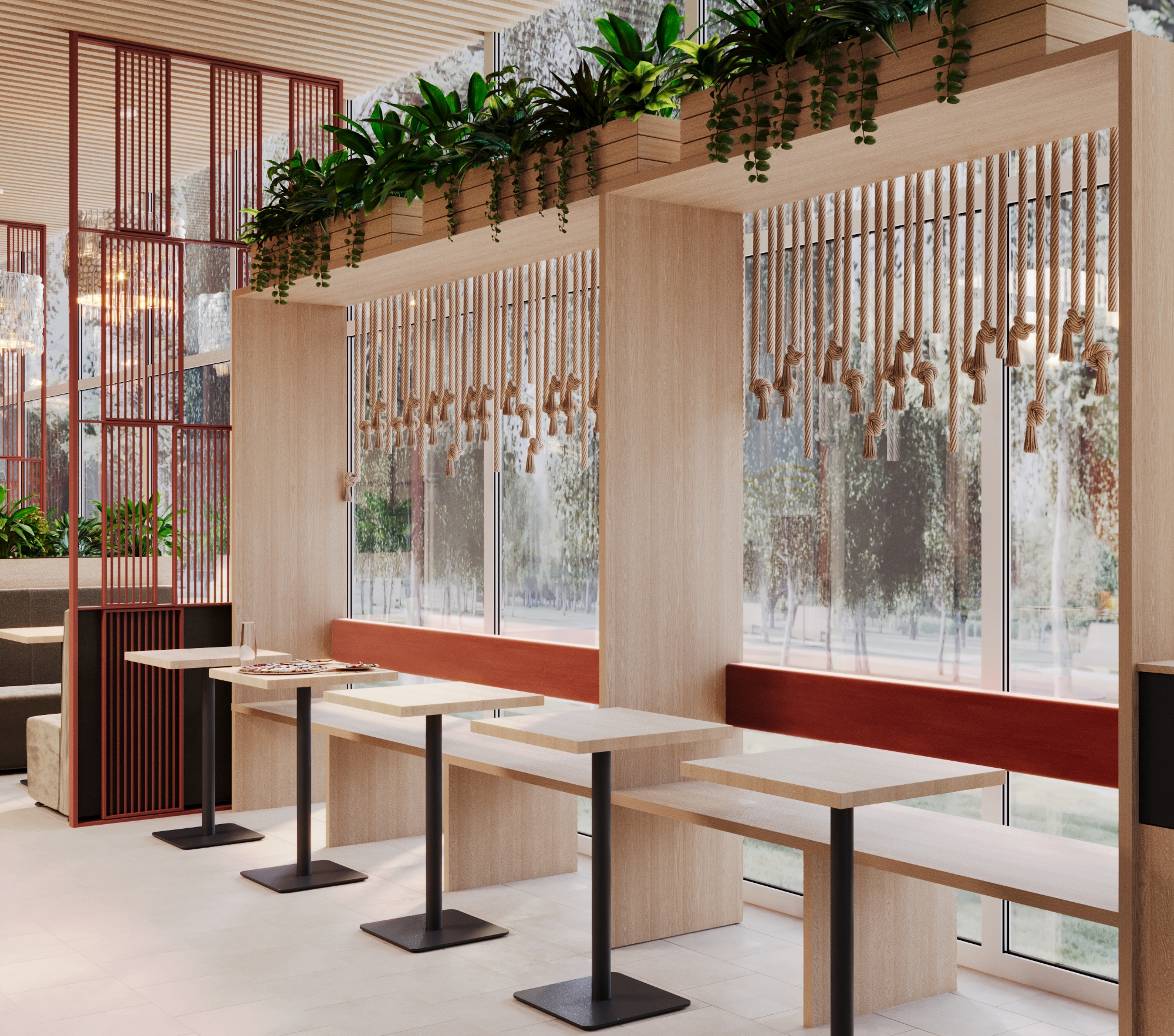 Проект паназиатского кафе