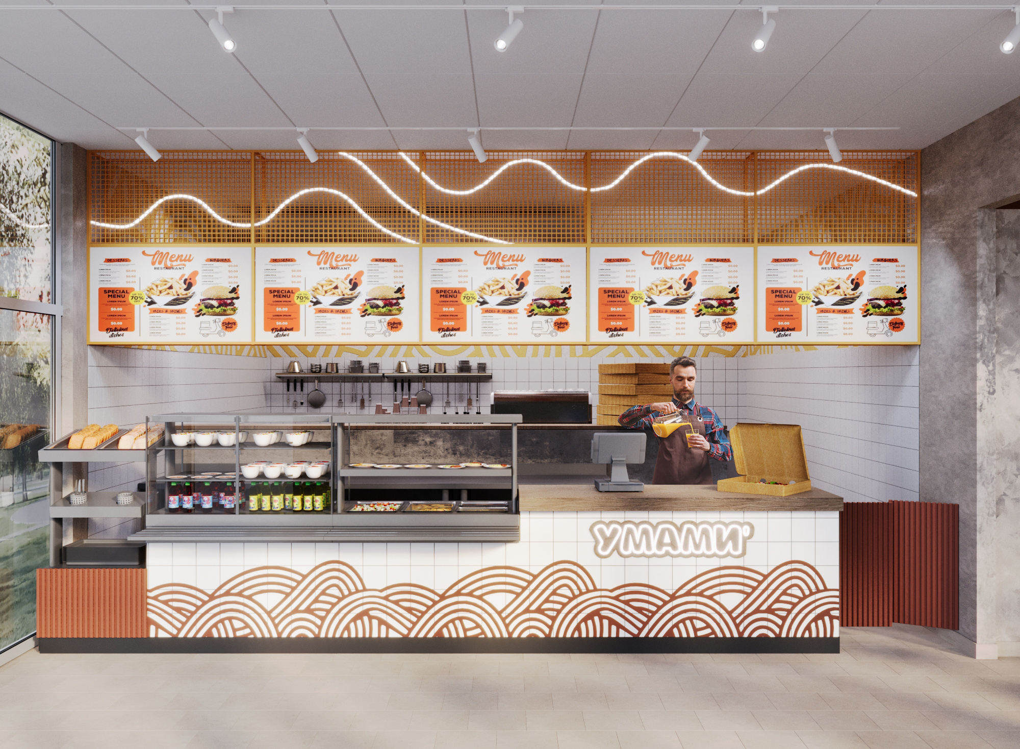 Обложка проекта: Проект паназиатского кафе