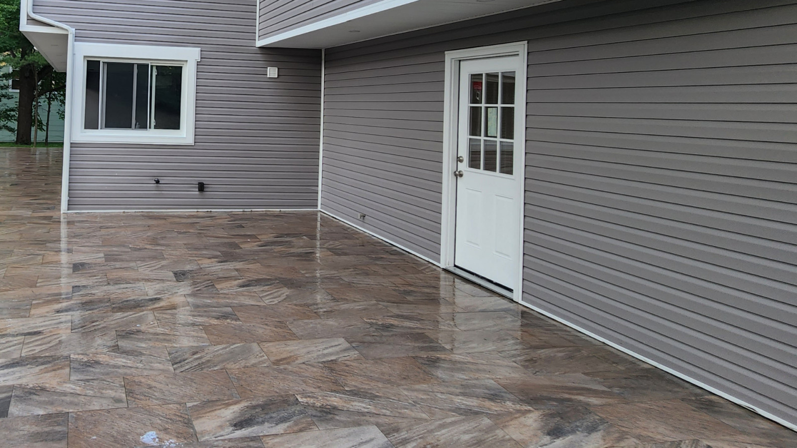 Patio construction
