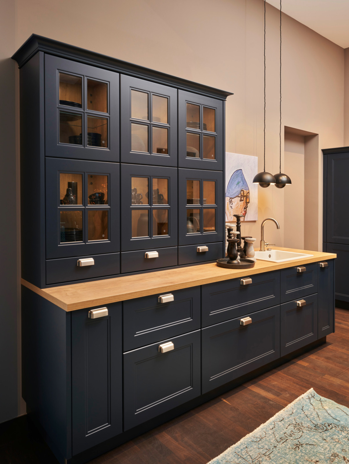Windsor Lack Tiefblau softmatt