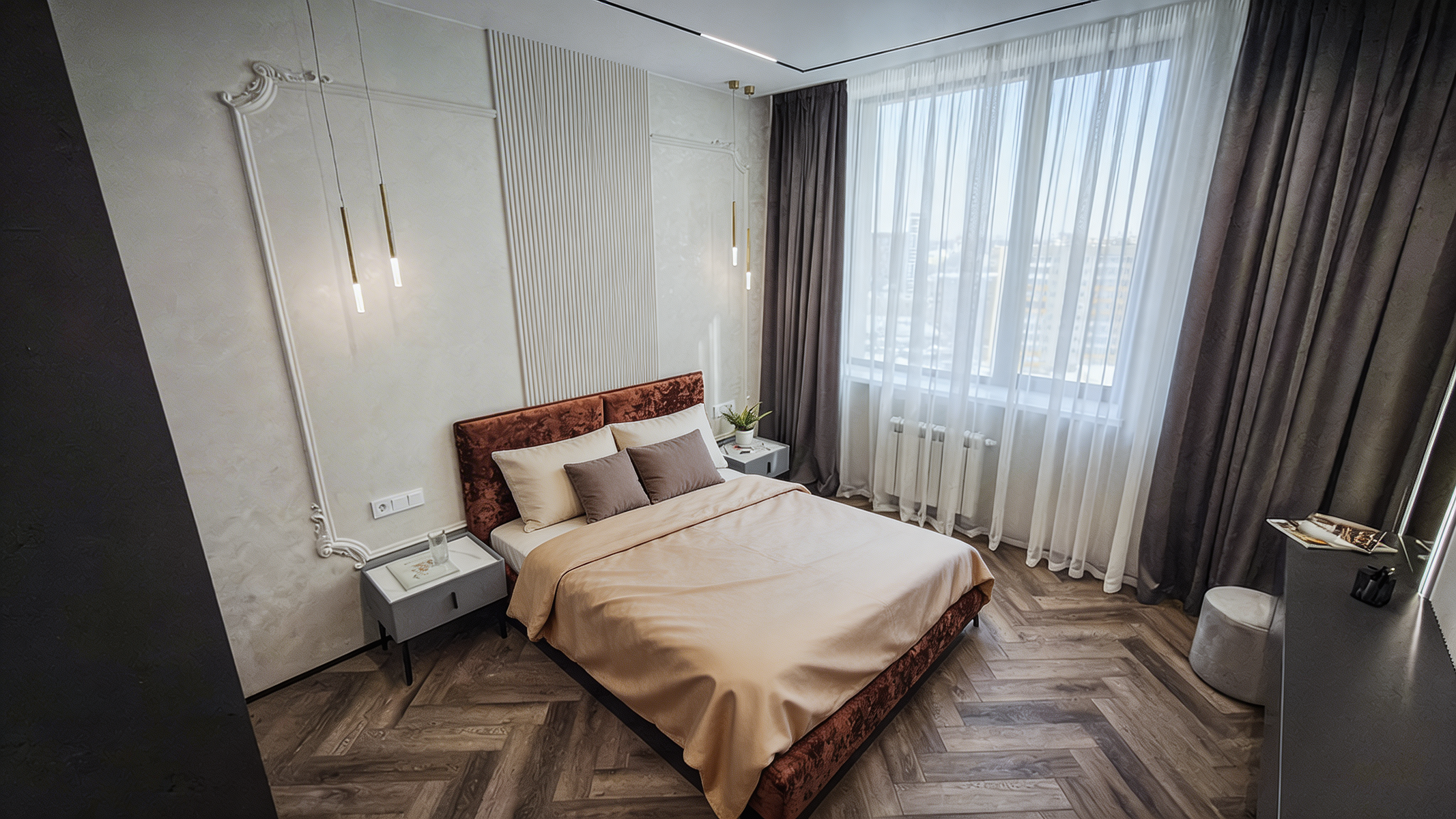 Ремонт и комплектация квартиры 70 м² в ЖК «Хэдлайнер»
