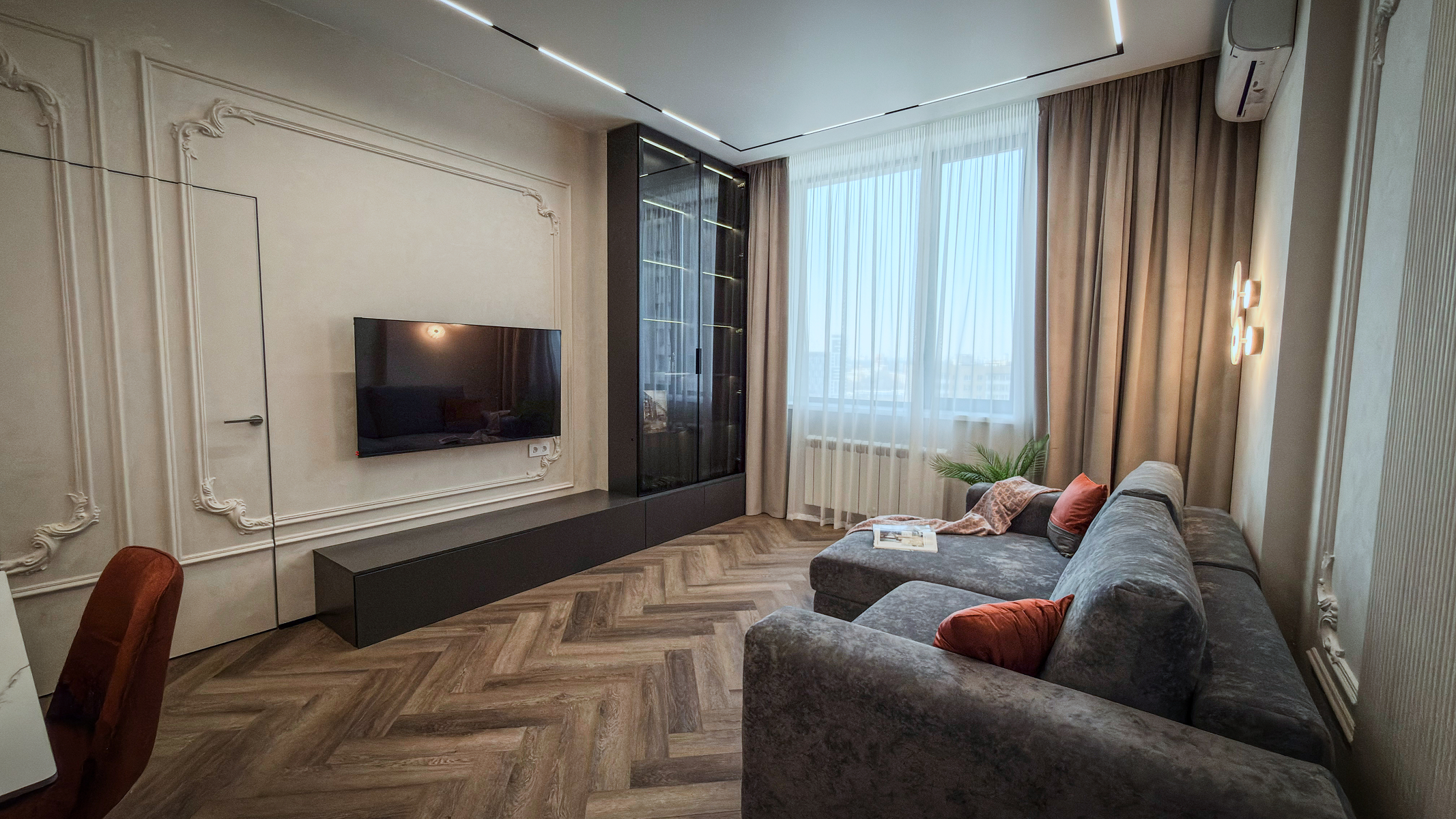 Ремонт и комплектация квартиры 70 м² в ЖК «Хэдлайнер»