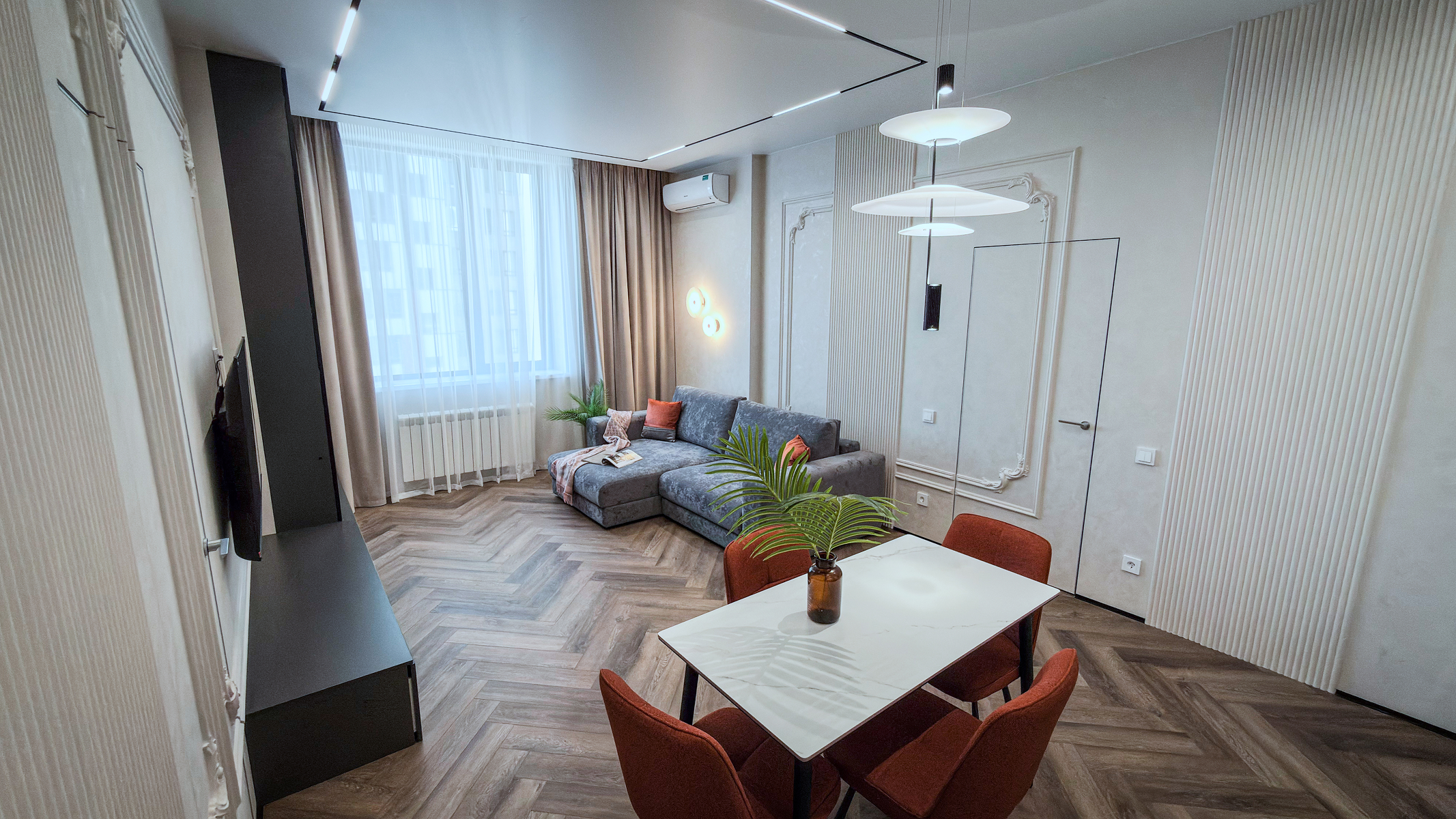 Ремонт и комплектация квартиры 70 м² в ЖК «Хэдлайнер»