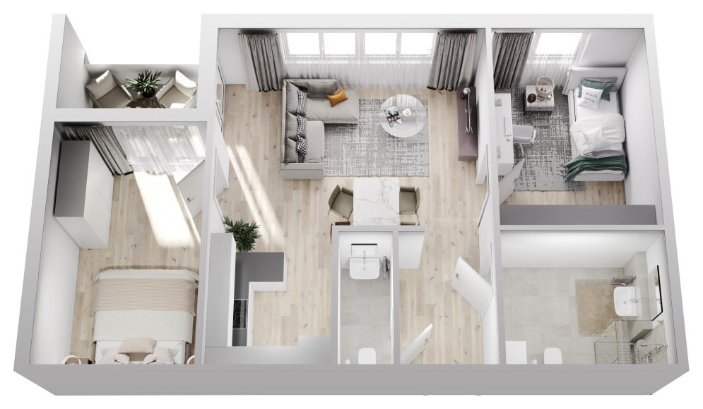 3D Grundrisse