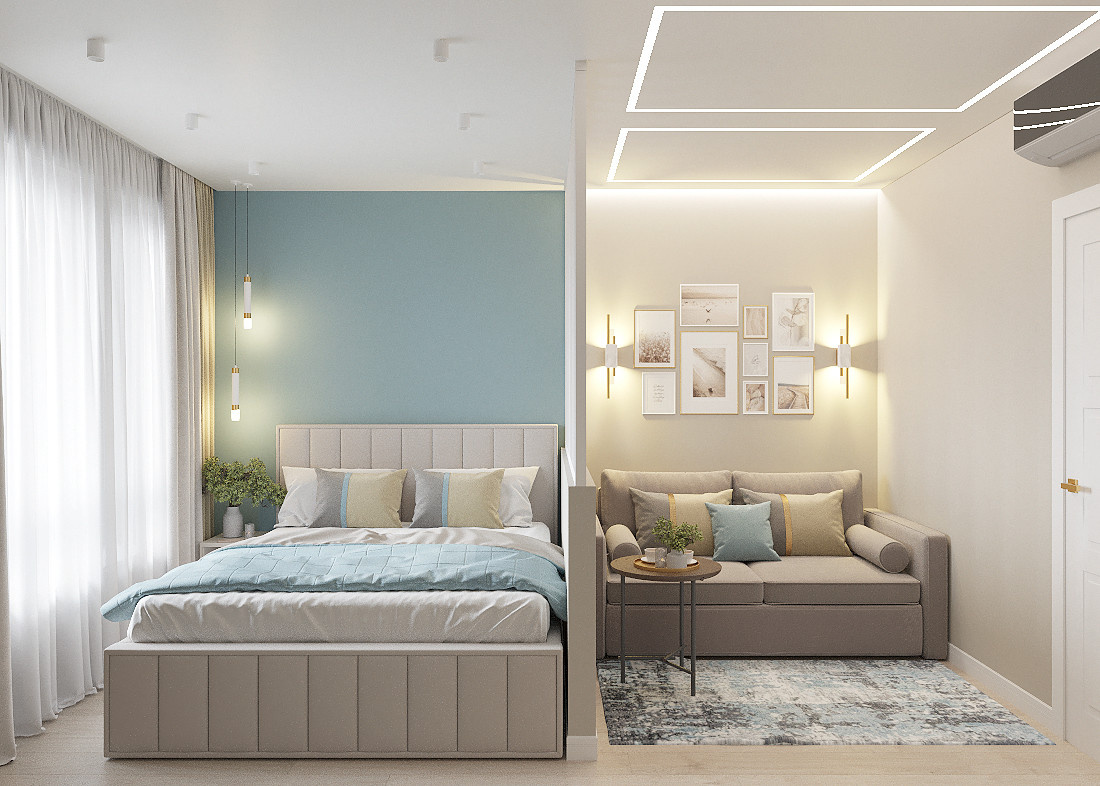 Проект квартиры, 30 м2