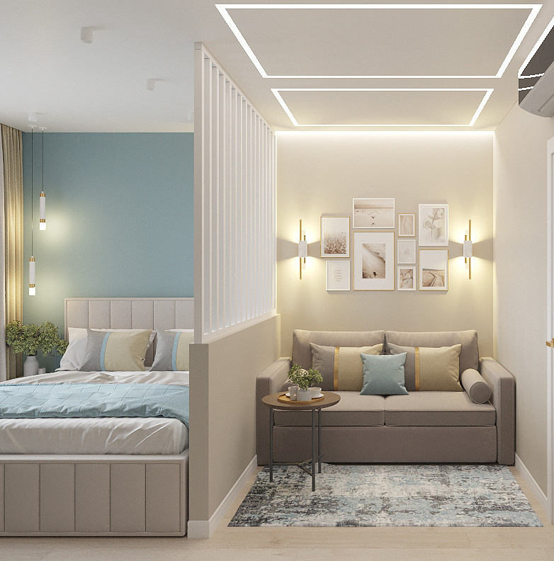 Проект квартиры, 30 м2
