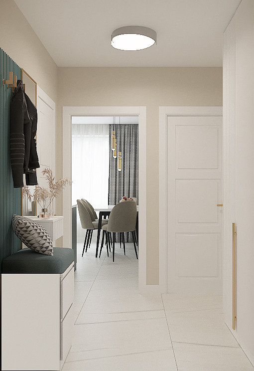 Проект квартиры, 30 м2