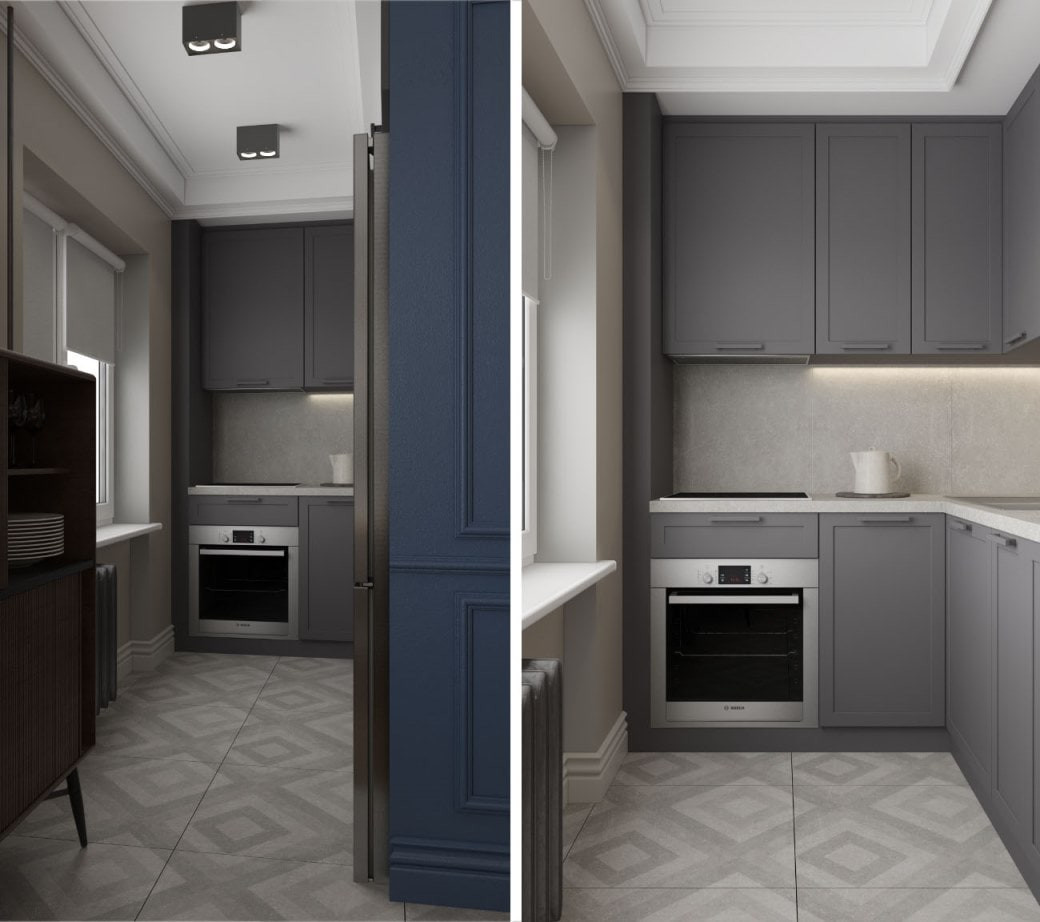 ЖК Октябрьское Поле, 3 комнаты, 60 м²