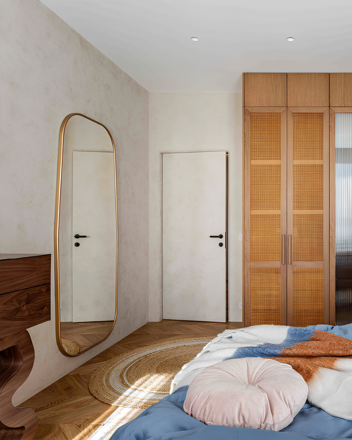 Зеркала Miralls в проекте Екатерины Савенко (Интерьерная студия AI). ЖК "Ботаника"