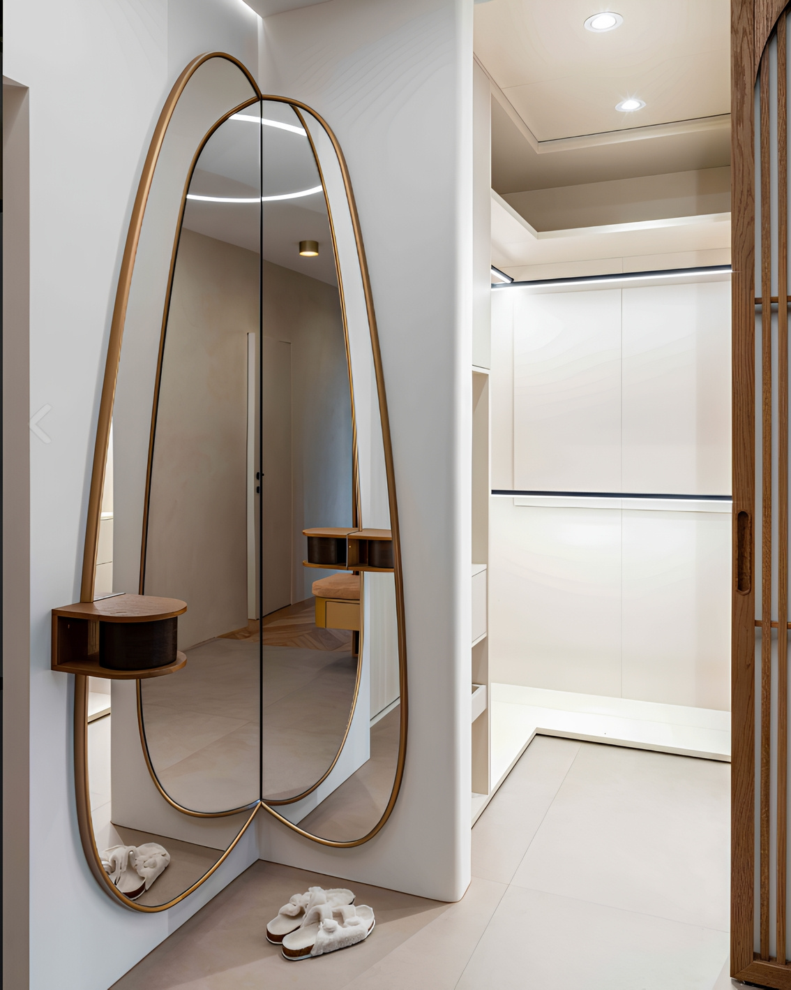 Зеркала Miralls в проекте Екатерины Савенко (Интерьерная студия AI). ЖК "Ботаника"