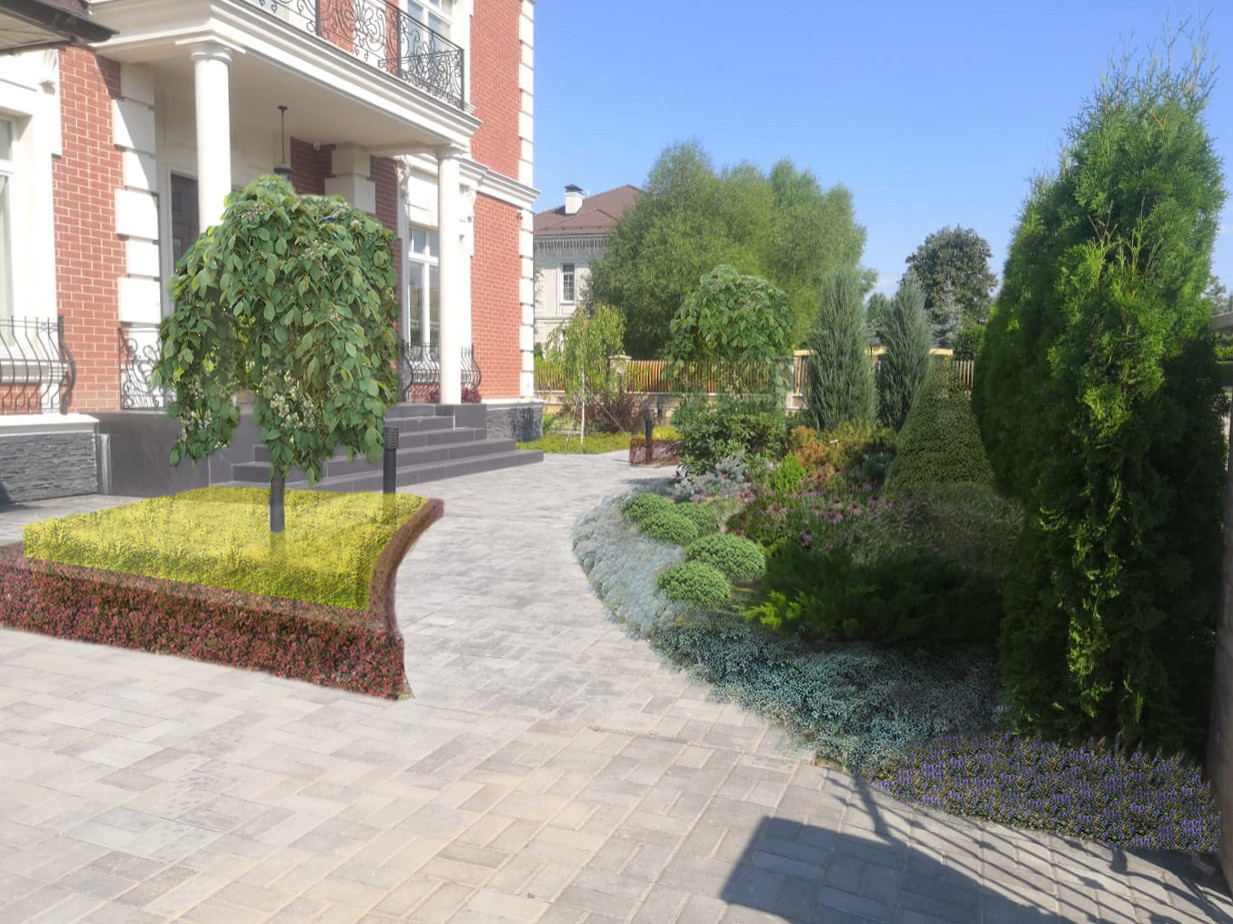 Perspective views (landscaping)
