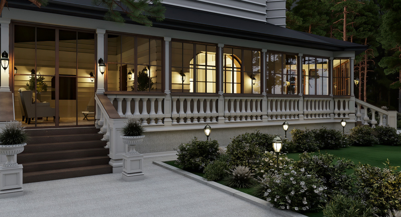 Зимний сад.Трувиль