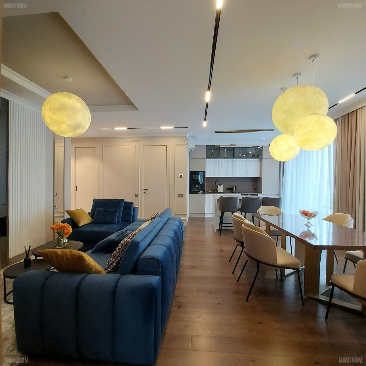 Обложка проекта: Дизайнерский ремонт квартиры ЖК Фили Сити