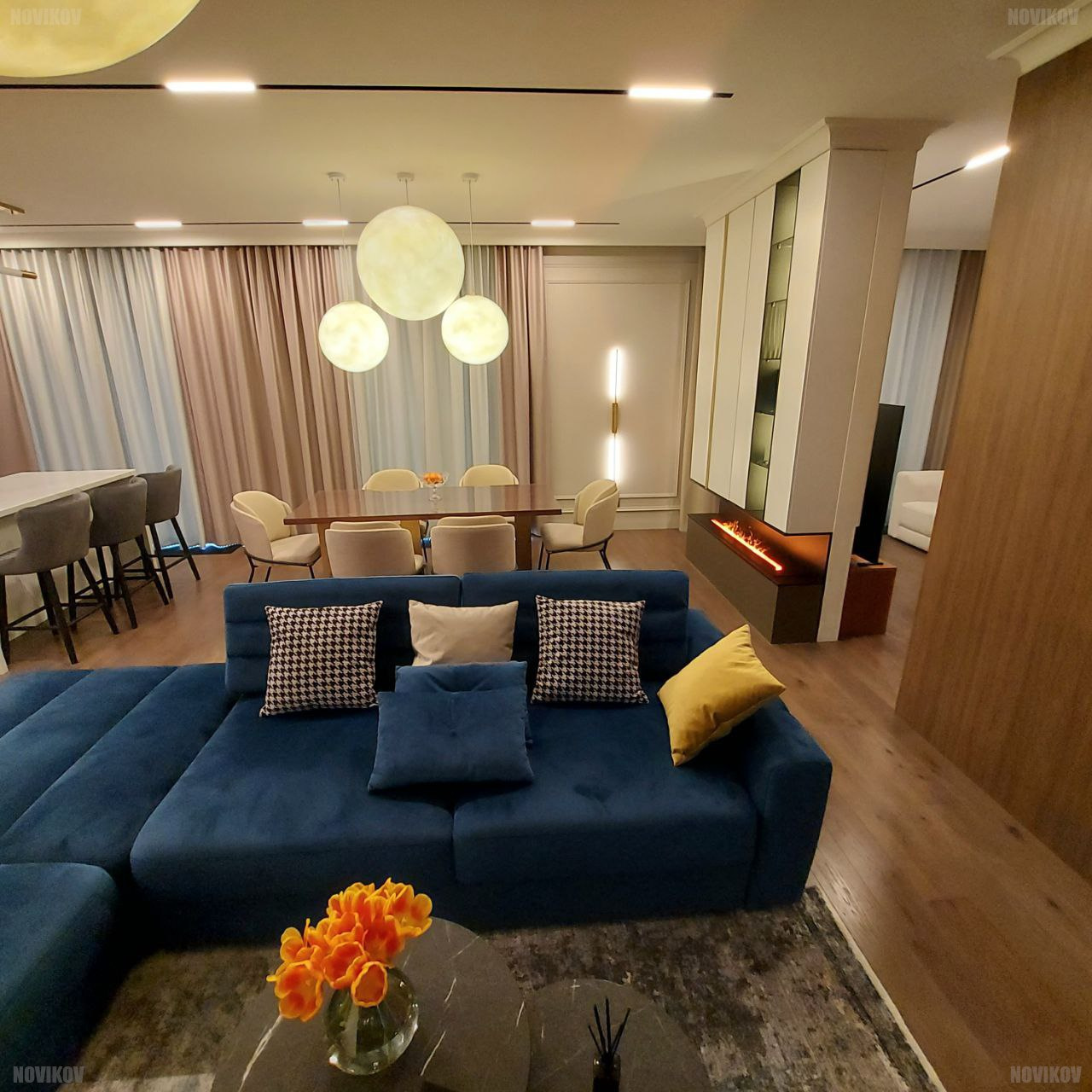 Дизайнерский ремонт квартиры ЖК Фили Сити