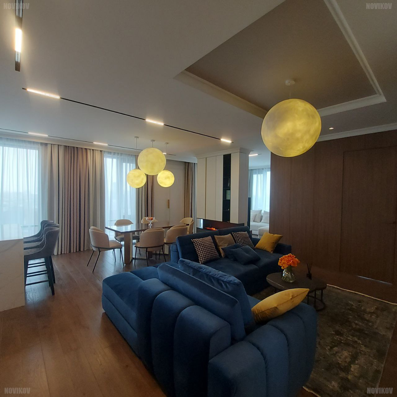 Дизайнерский ремонт квартиры ЖК Фили Сити