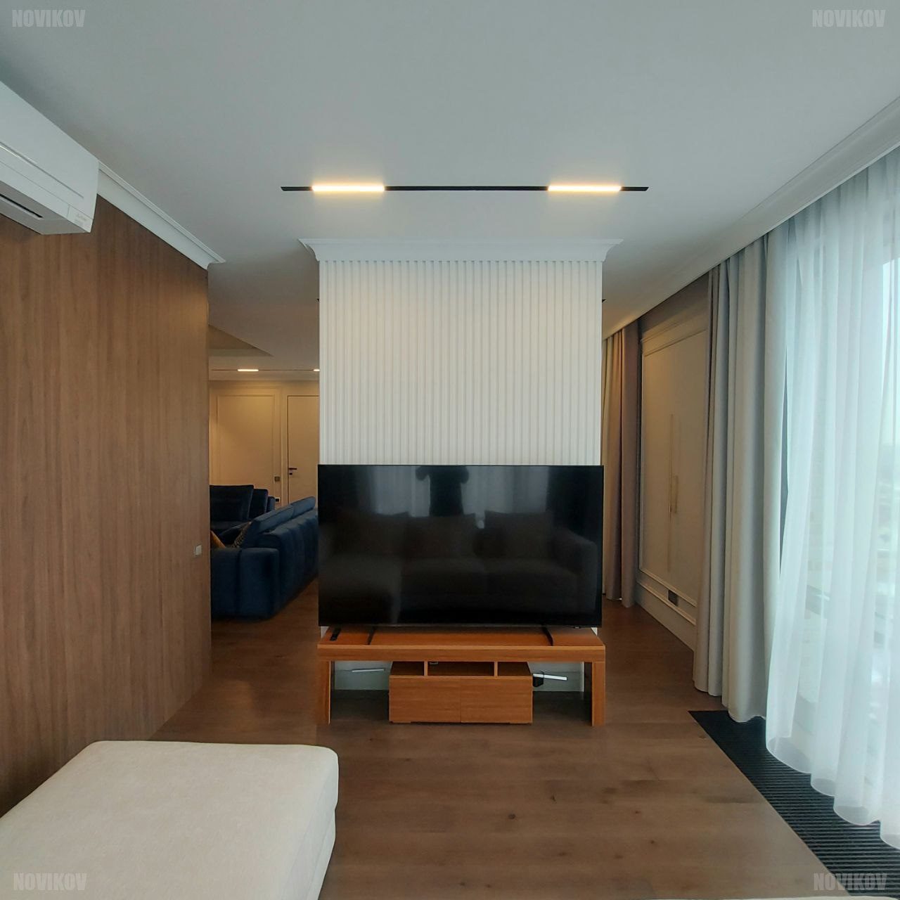 Дизайнерский ремонт квартиры ЖК Фили Сити