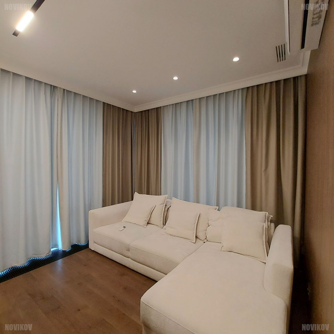 Дизайнерский ремонт квартиры ЖК Фили Сити