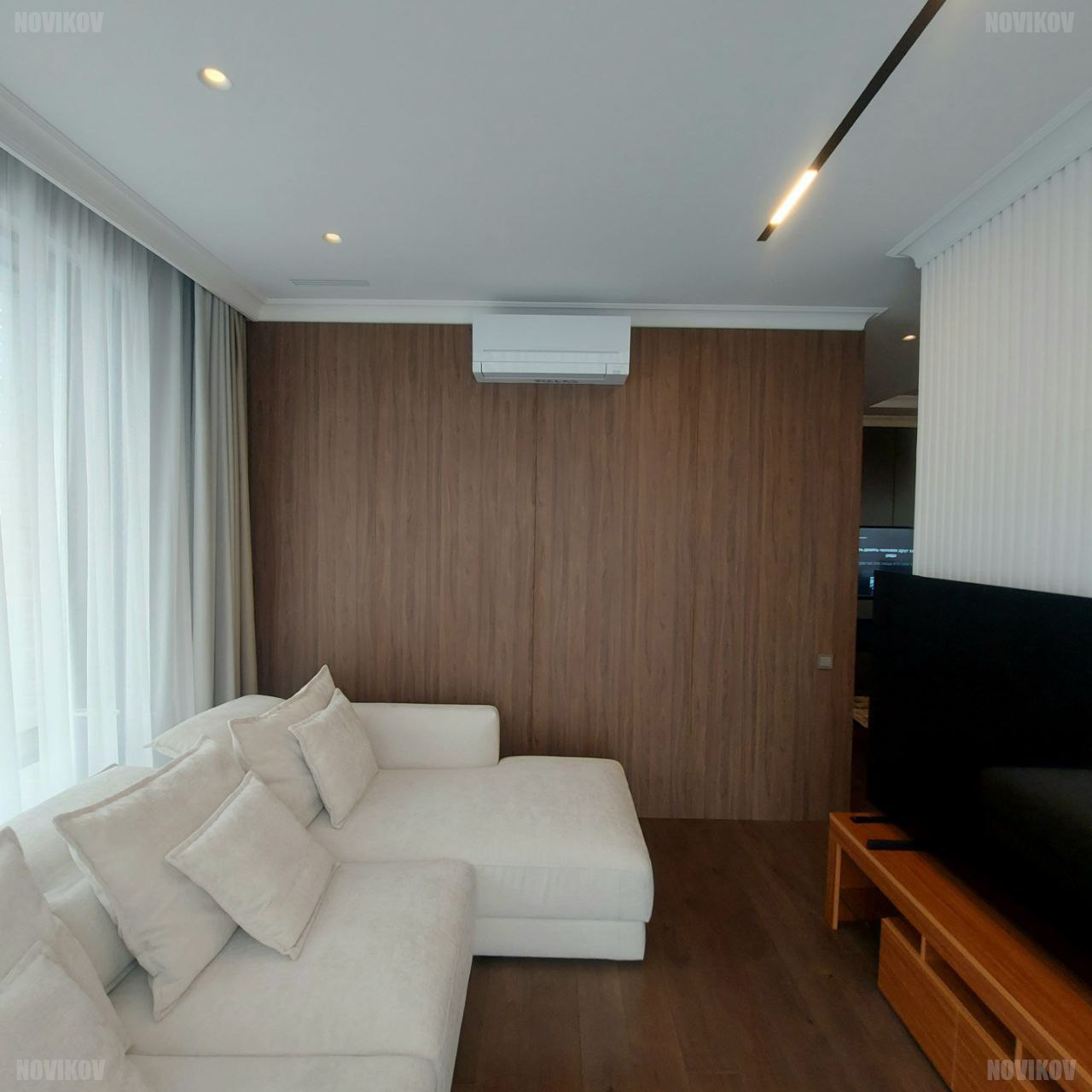 Дизайнерский ремонт квартиры ЖК Фили Сити