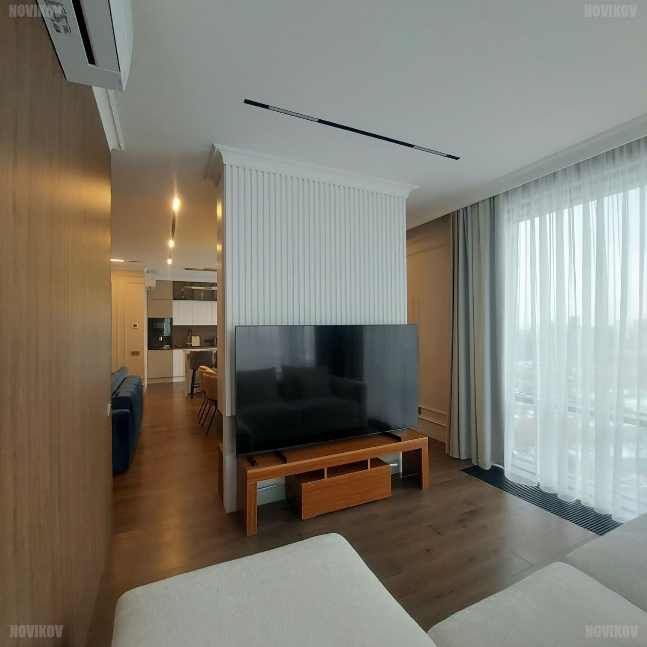 Дизайнерский ремонт квартиры ЖК Фили Сити