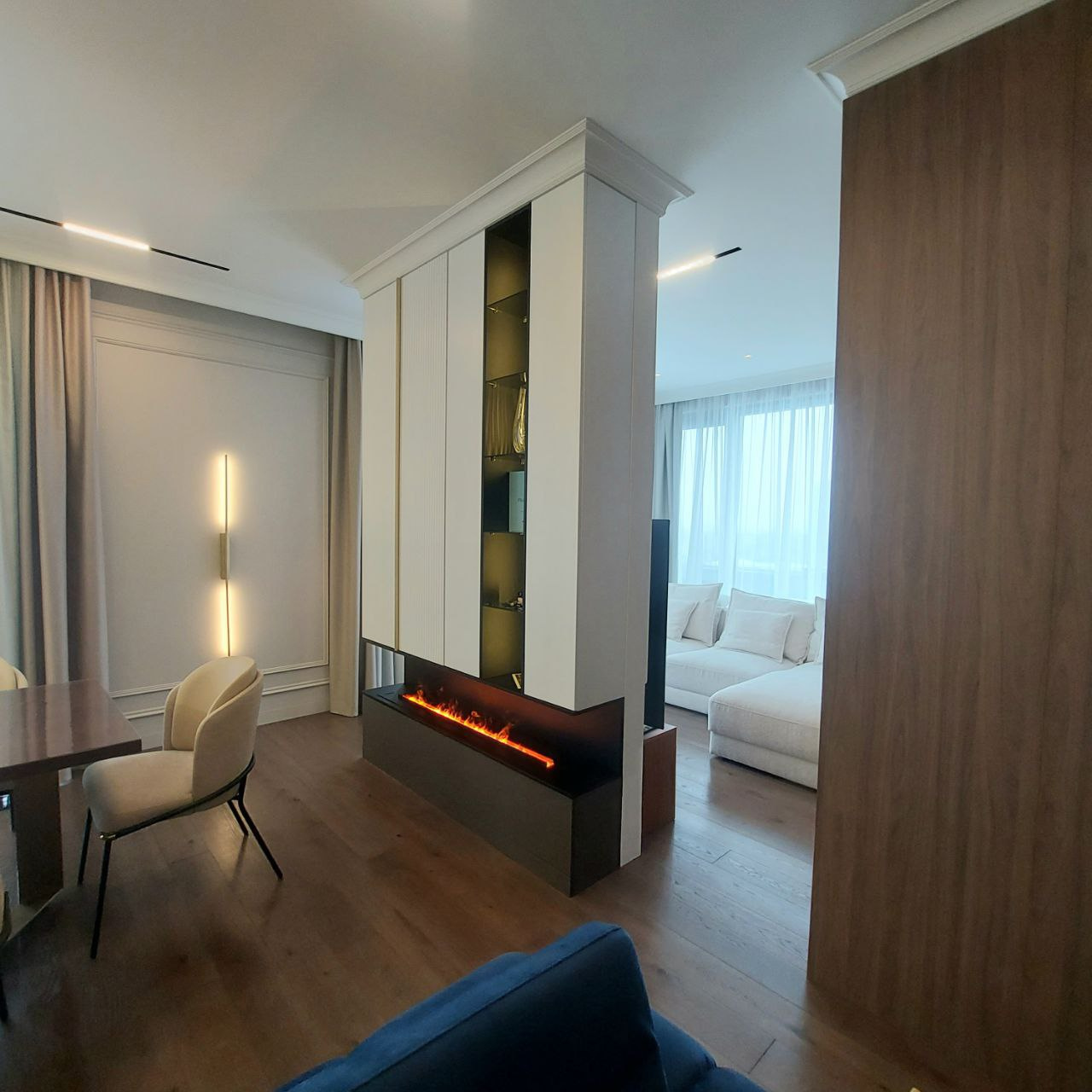 Дизайнерский ремонт квартиры ЖК Фили Сити