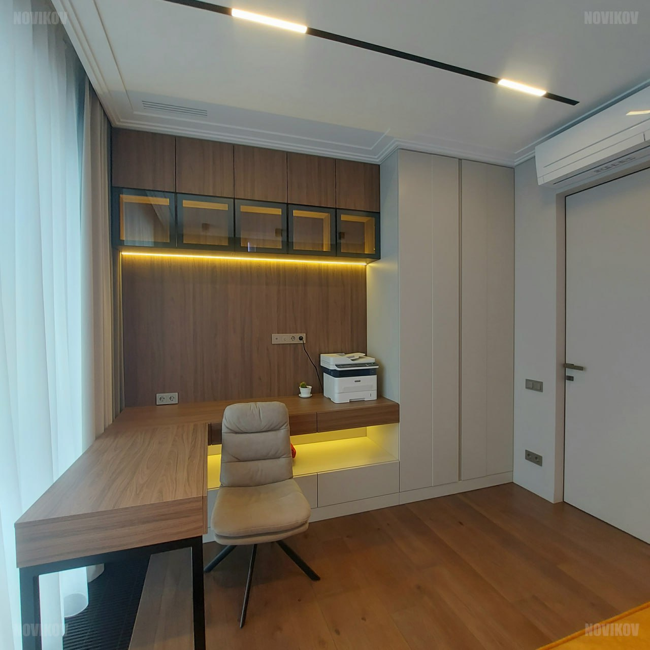 Дизайнерский ремонт квартиры ЖК Фили Сити