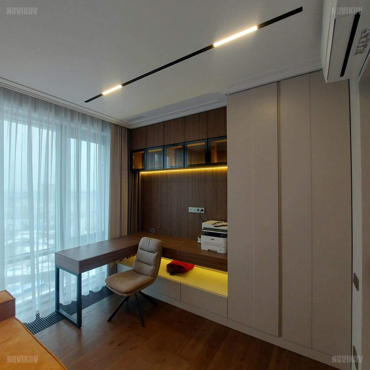 Дизайнерский ремонт квартиры ЖК Фили Сити