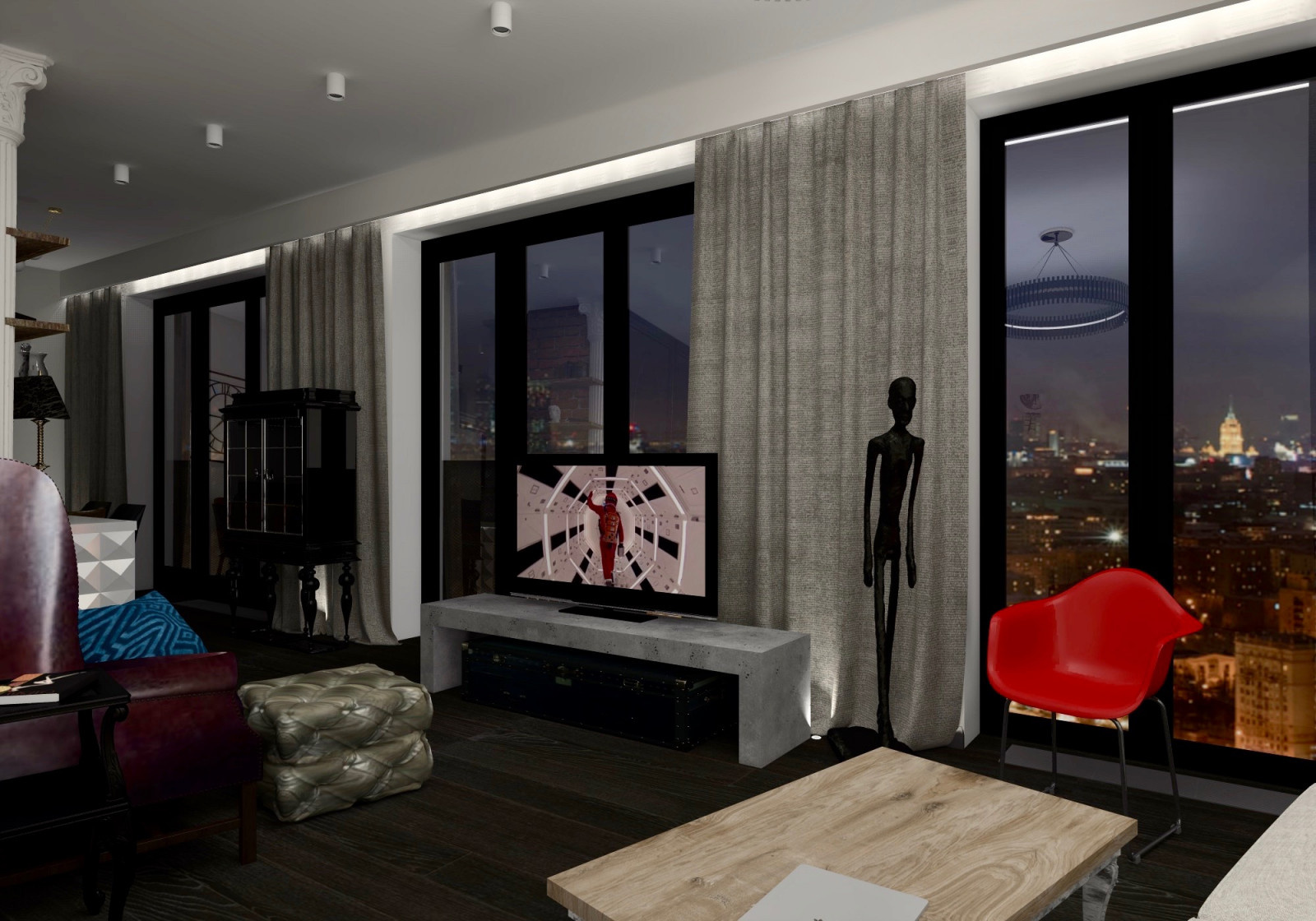 Студия 70м2 LOFT IN JAZZ в ЖК JAZZ Квартал