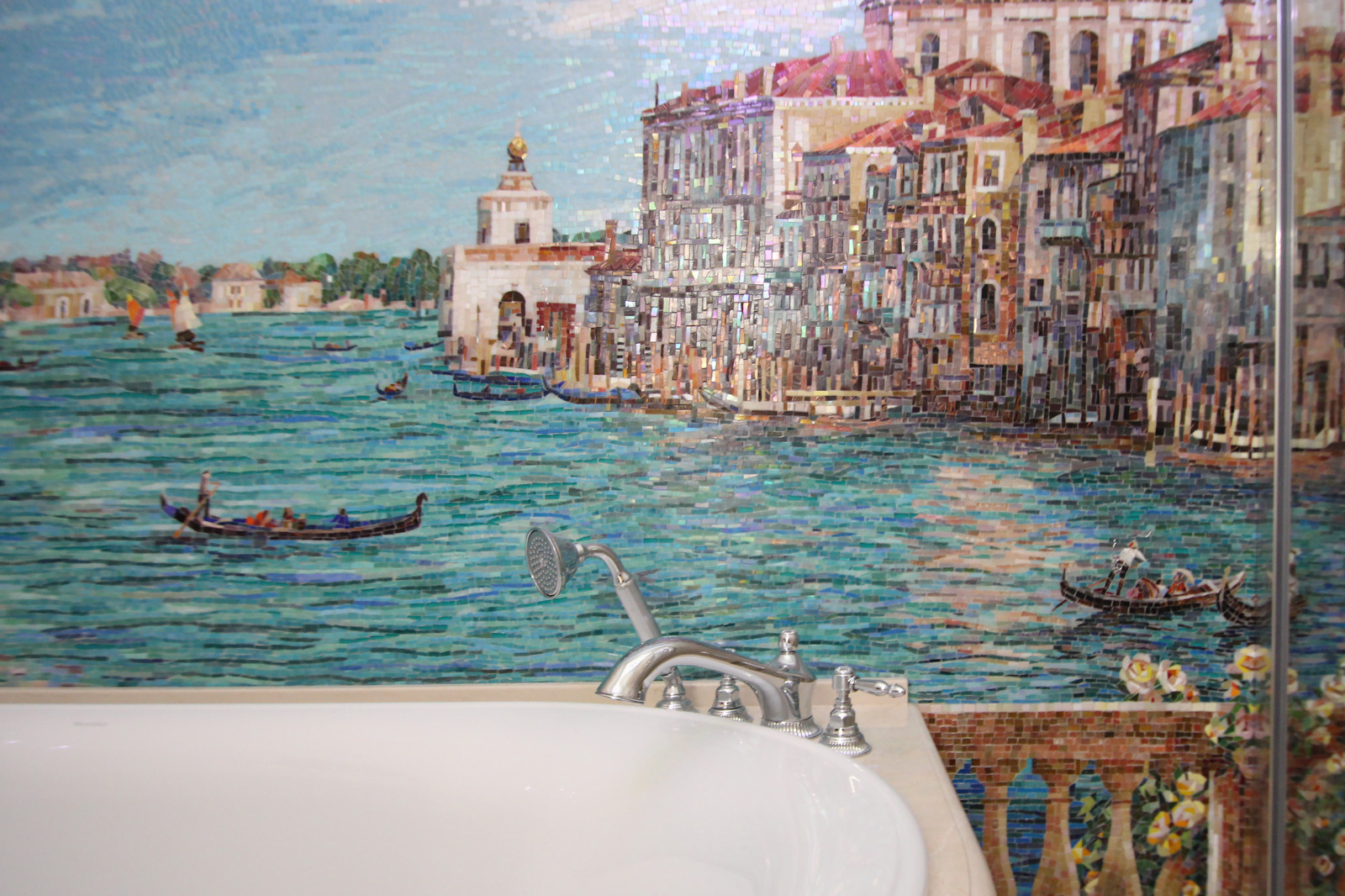 Artistic mosaic "Venice. Grand Canal"