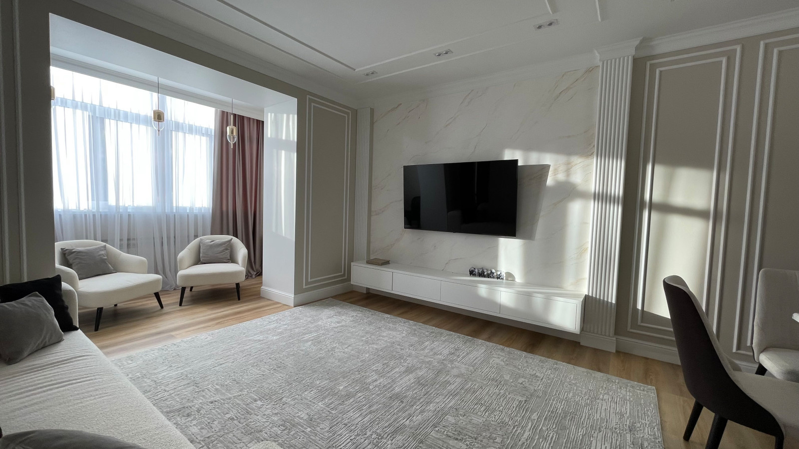 Интерьер квартиры 146м2
